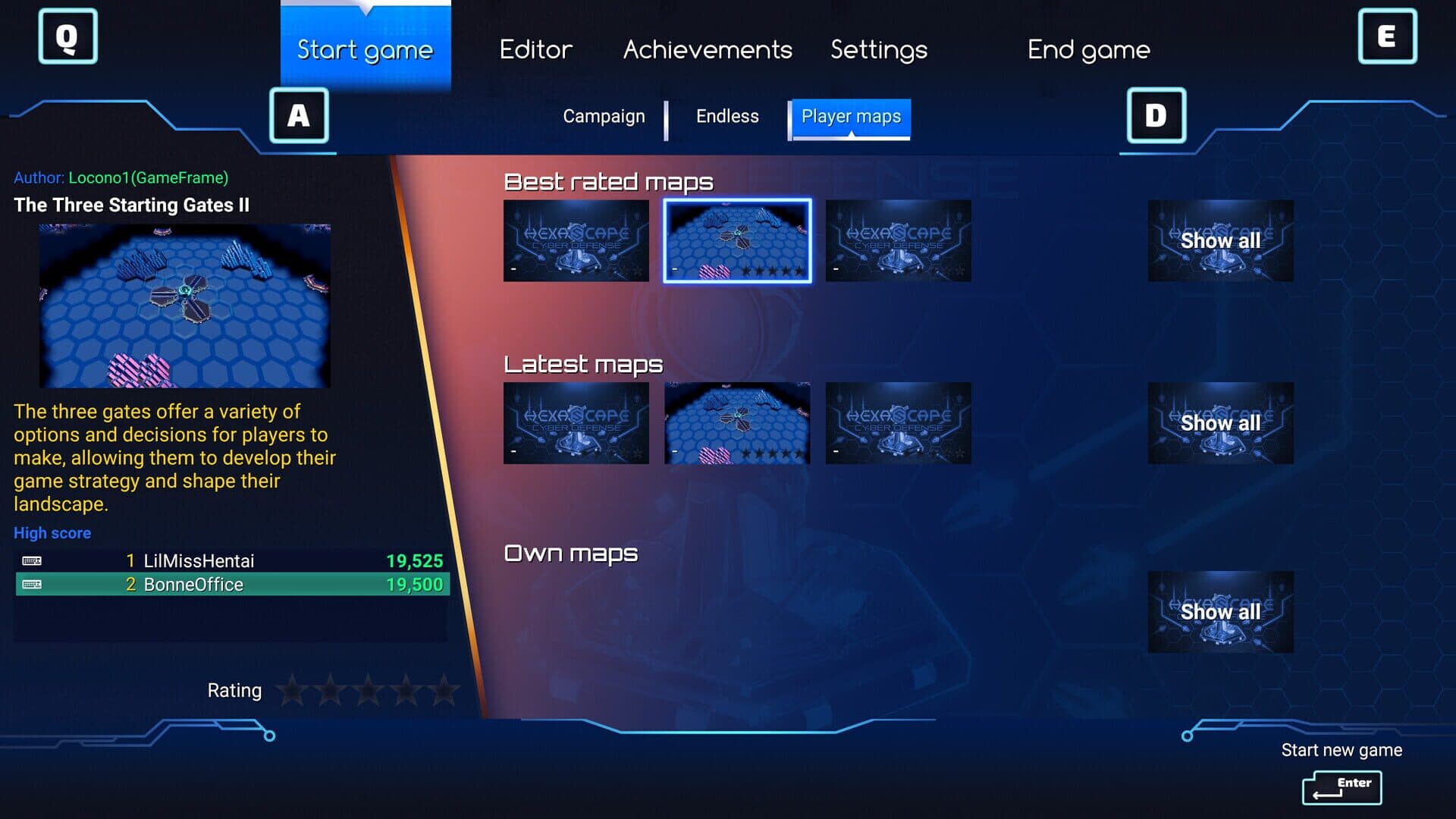 اسکرین‌شات HexaScape: Cyber Defense - 5