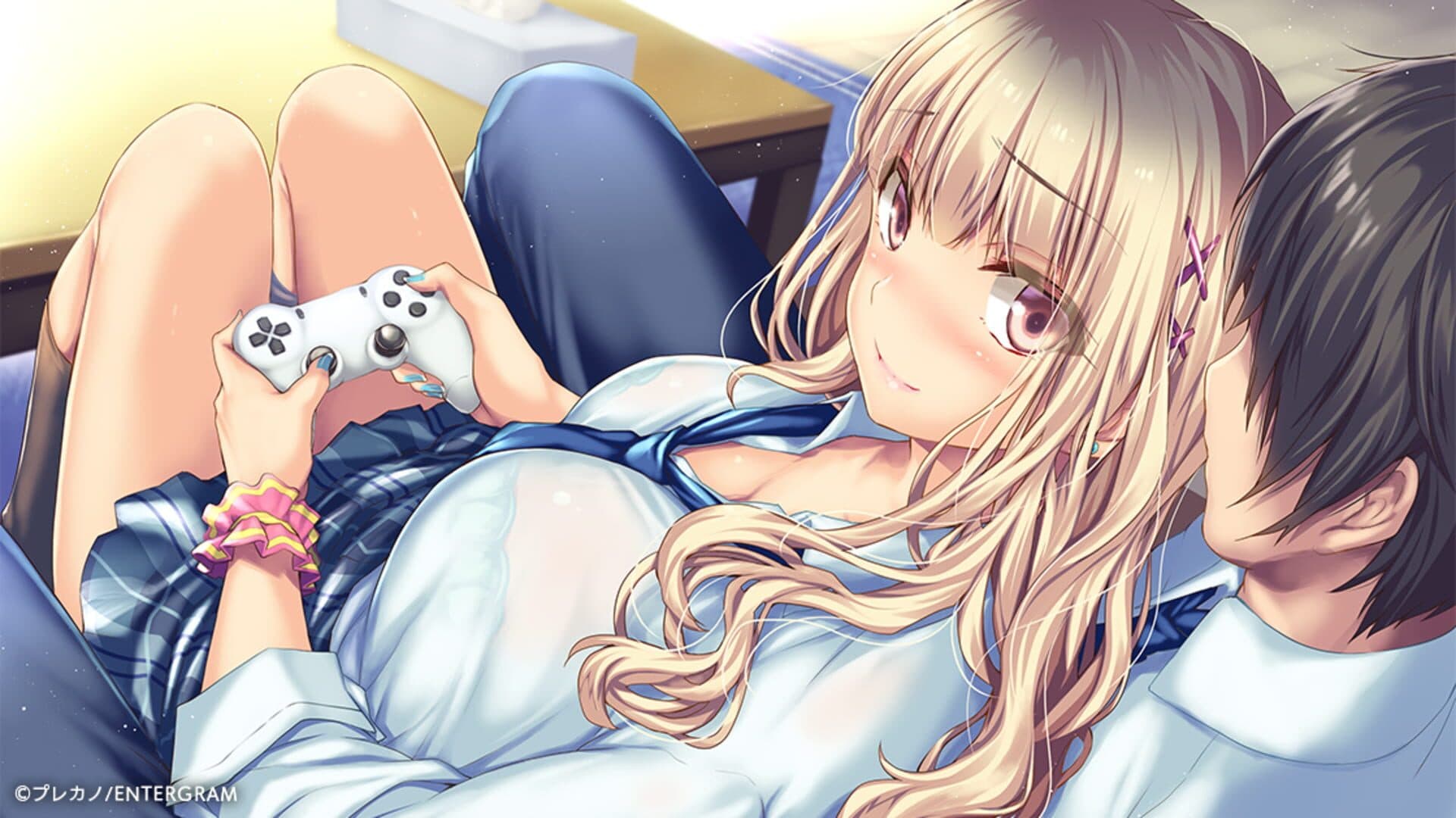 اسکرین‌شات Kiss Kara Hajimaru Gyaru no Koi: Kurumi no Uwasa to Honto no Kimochi - 4