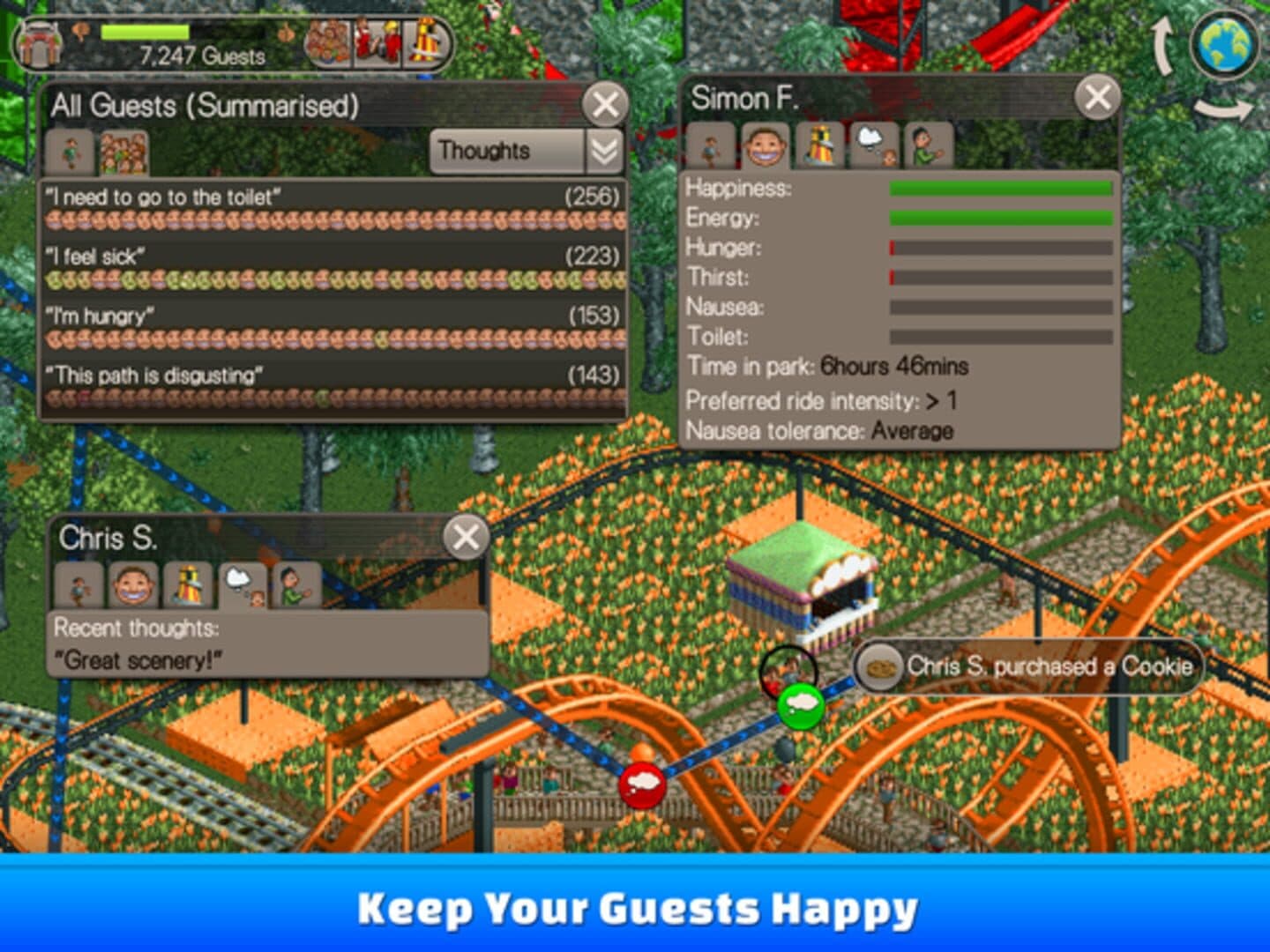 اسکرین‌شات RollerCoaster Tycoon Classic - 6