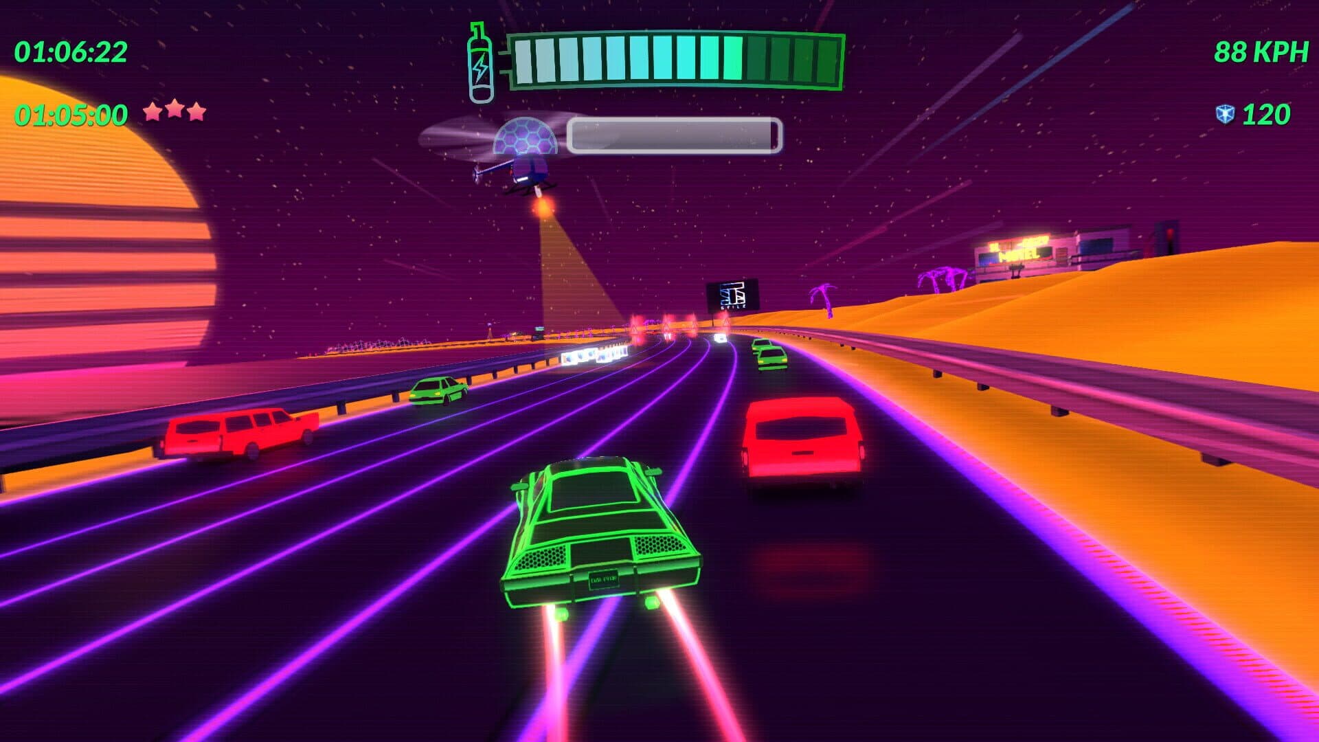 اسکرین‌شات Retro Drive: Revamped - 6