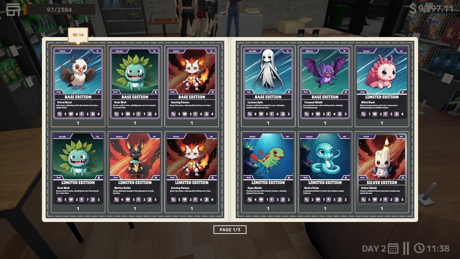 اسکرین‌شات Trading Card Shop Simulator - 1