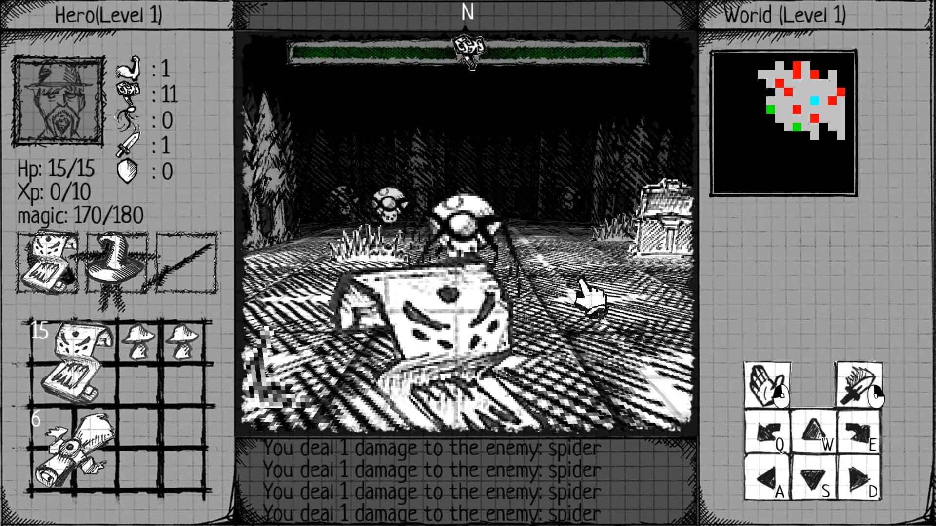 Drawngeon: Dungeons of Ink and Paper screenshot 7