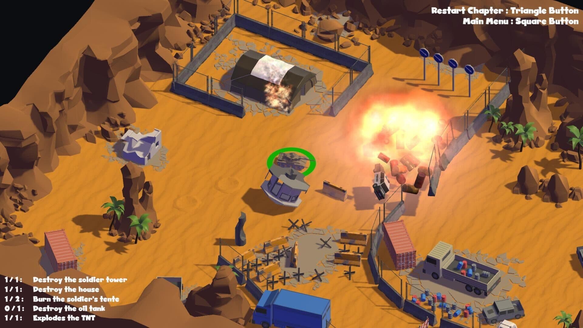 اسکرین‌شات Desert Tank Chaos - 7