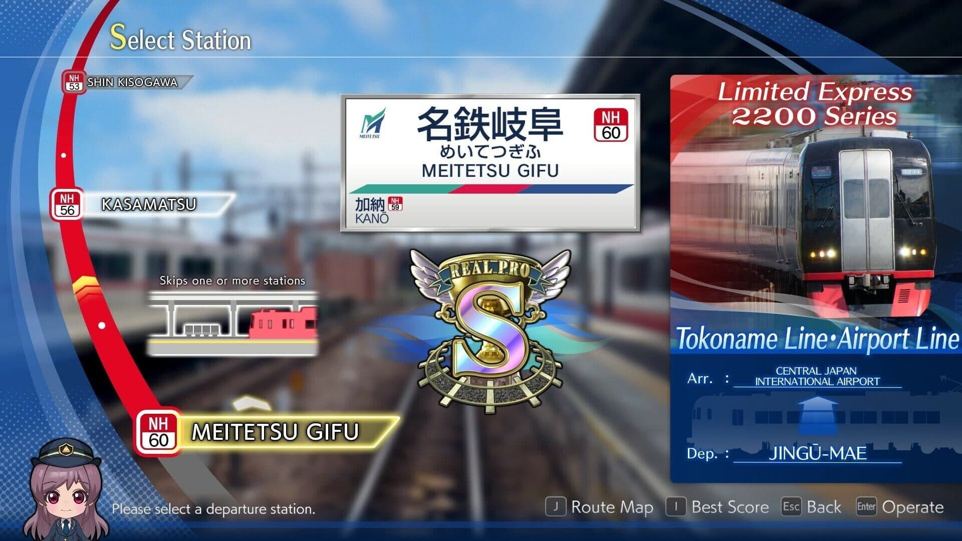 اسکرین‌شات Japanese Rail Sim: Operating the Meitetsu Line - 5