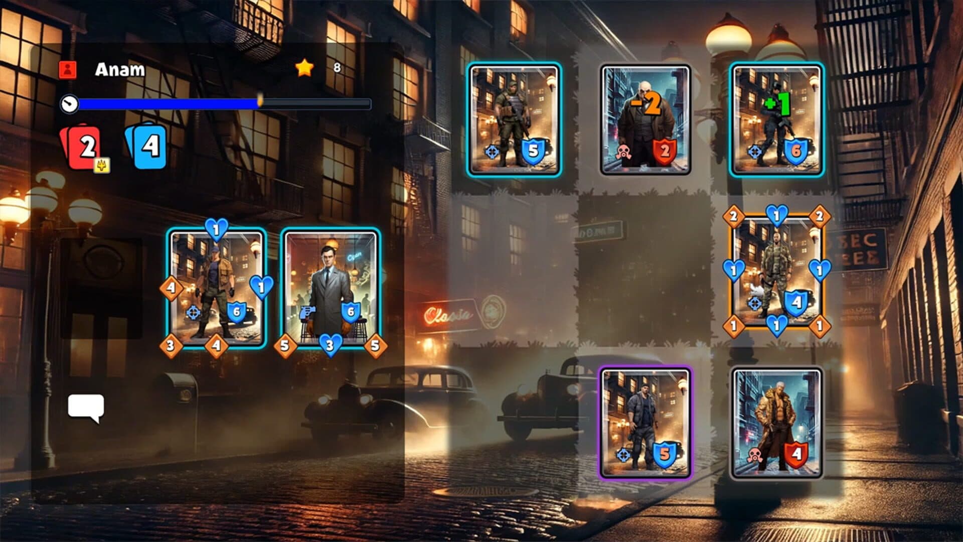 اسکرین‌شات Gang Wars: Cards and Bullets - 5