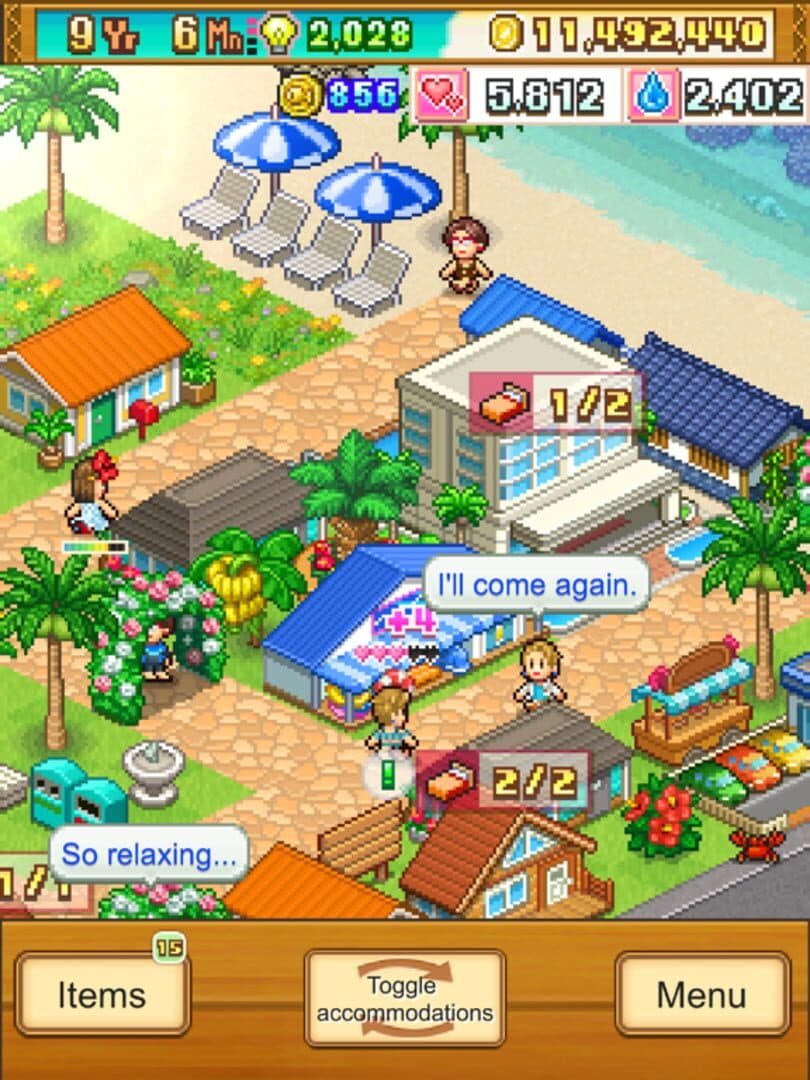 اسکرین‌شات Tropical Resort Story - 3