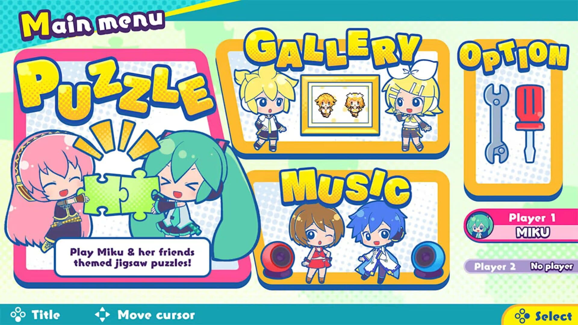 Hatsune Miku Jigsaw Puzzle screenshot 3