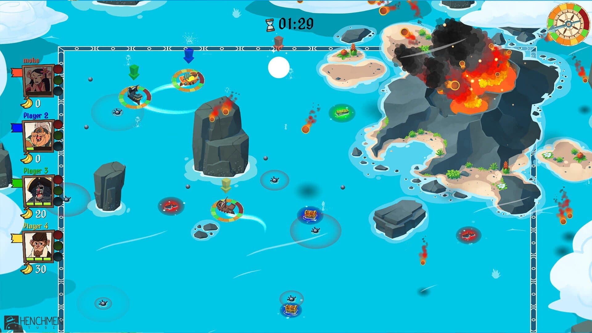 اسکرین‌شات Monkey Pirates - 2