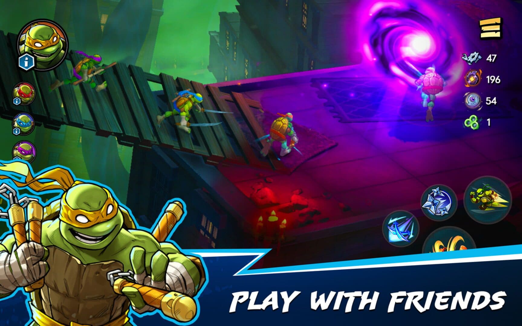 اسکرین‌شات Teenage Mutant Ninja Turtles: Splintered Fate - 4