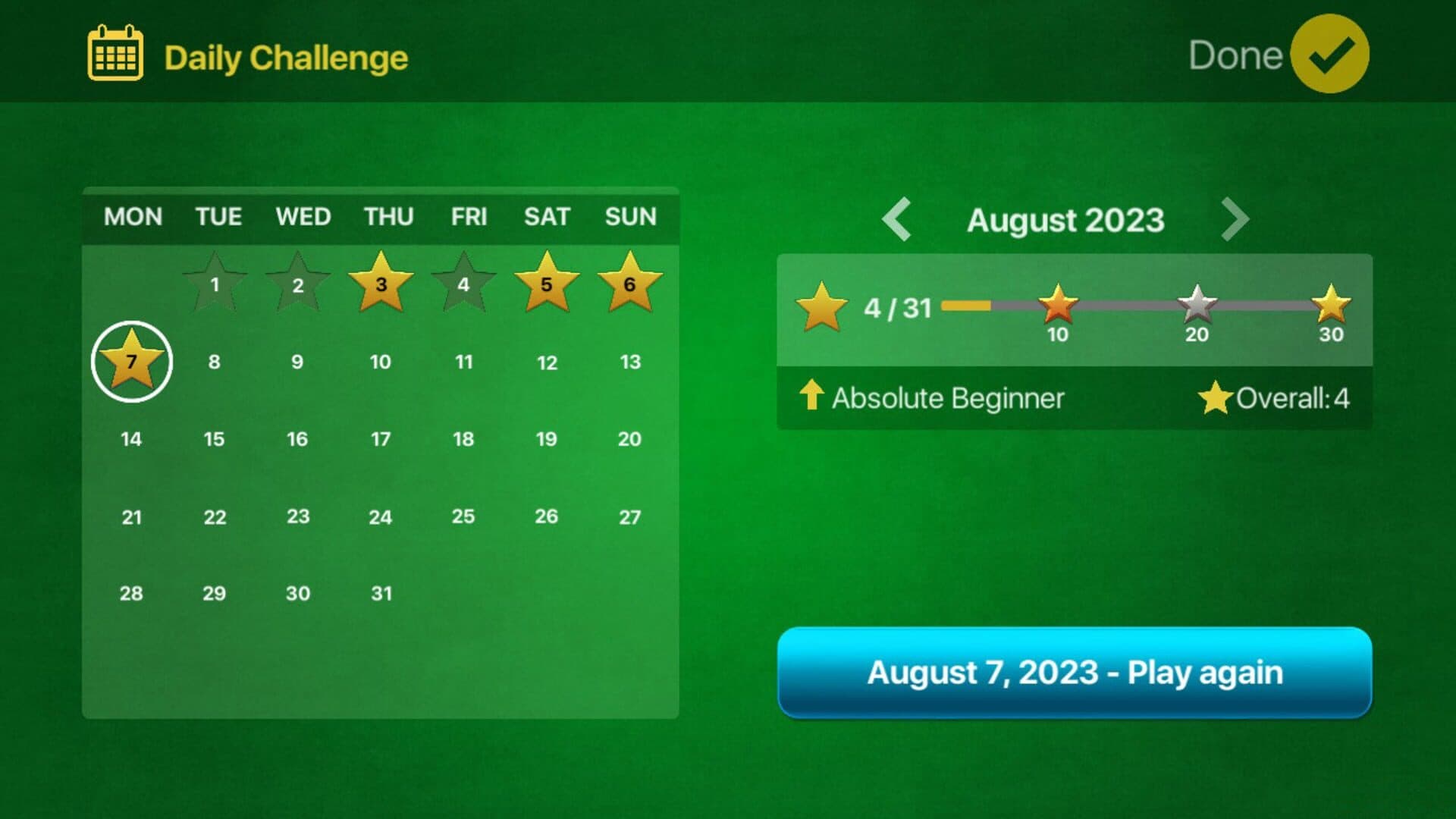 اسکرین‌شات Super Solitaire: Card Game - 5