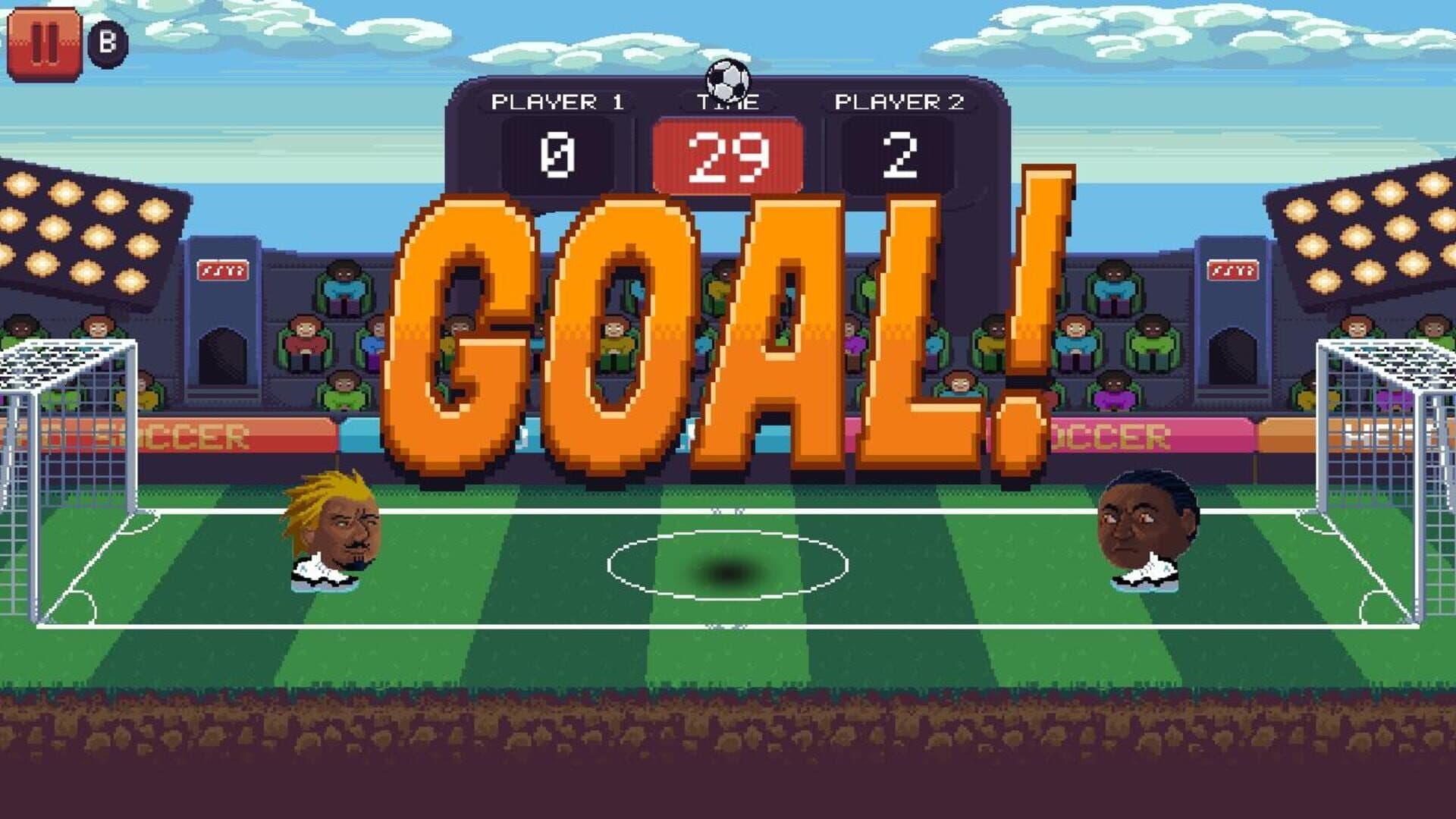 اسکرین‌شات Pixel Head Soccer - 3