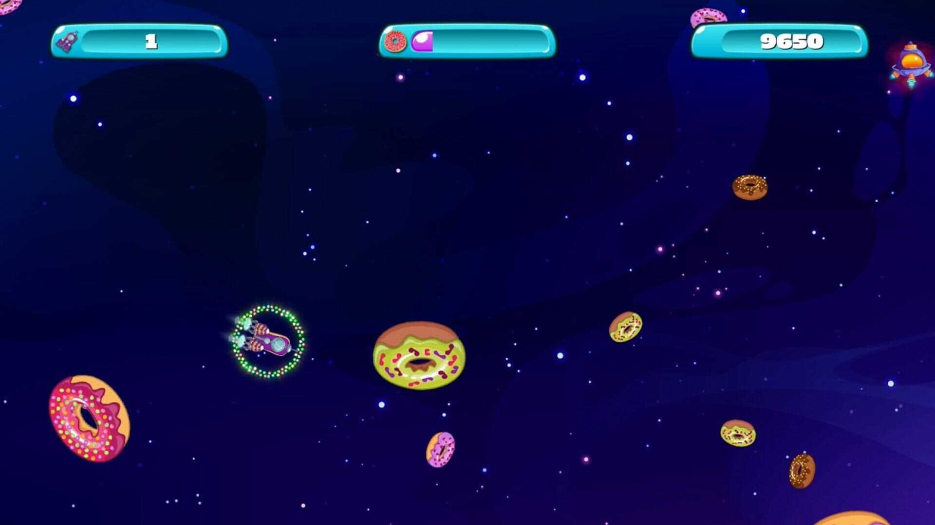 اسکرین‌شات Donuts in Space - 2