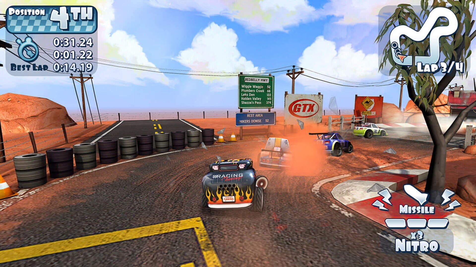 اسکرین‌شات Mini Motor Racing X - 2