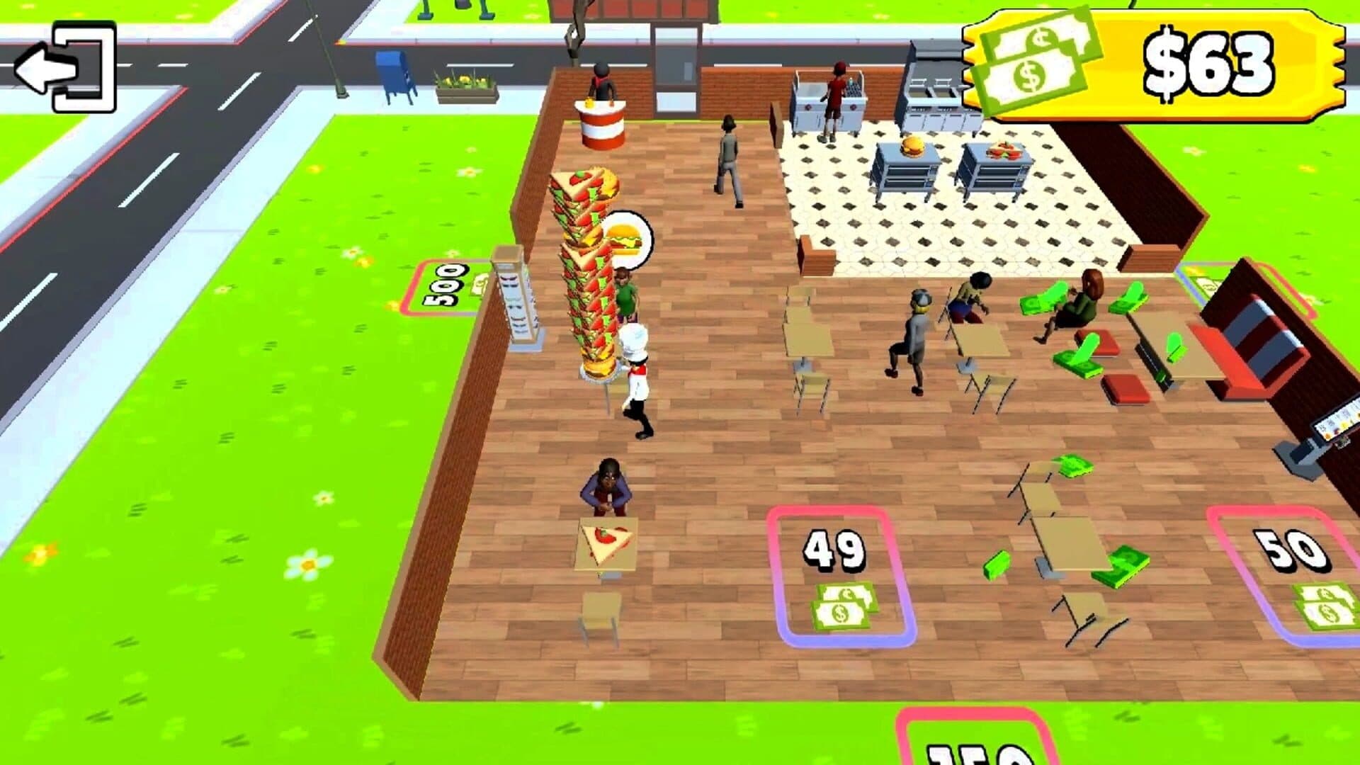 اسکرین‌شات Restaurant Tycoon Simulator - 2