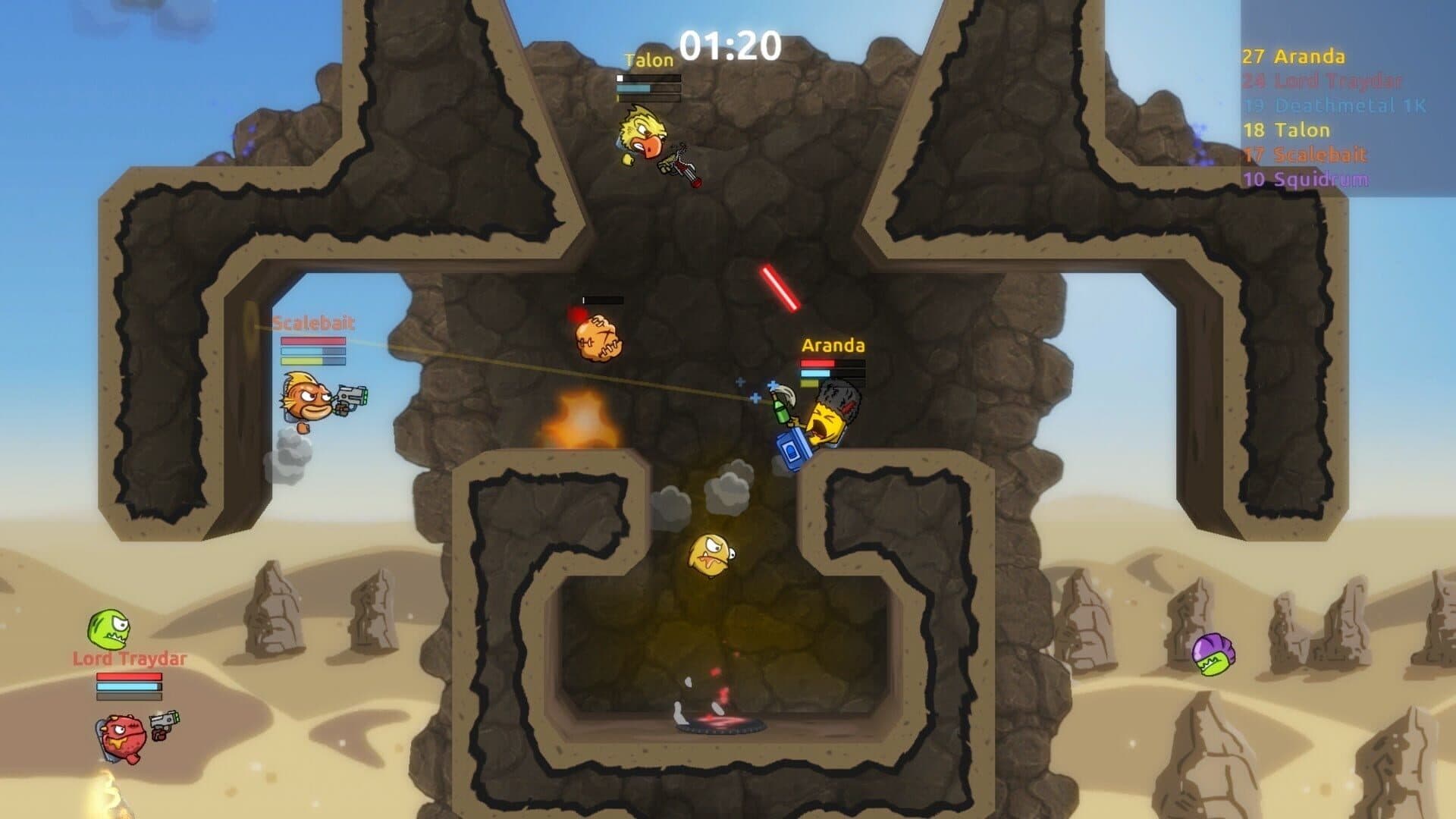 اسکرین‌شات Square Heroes - 1