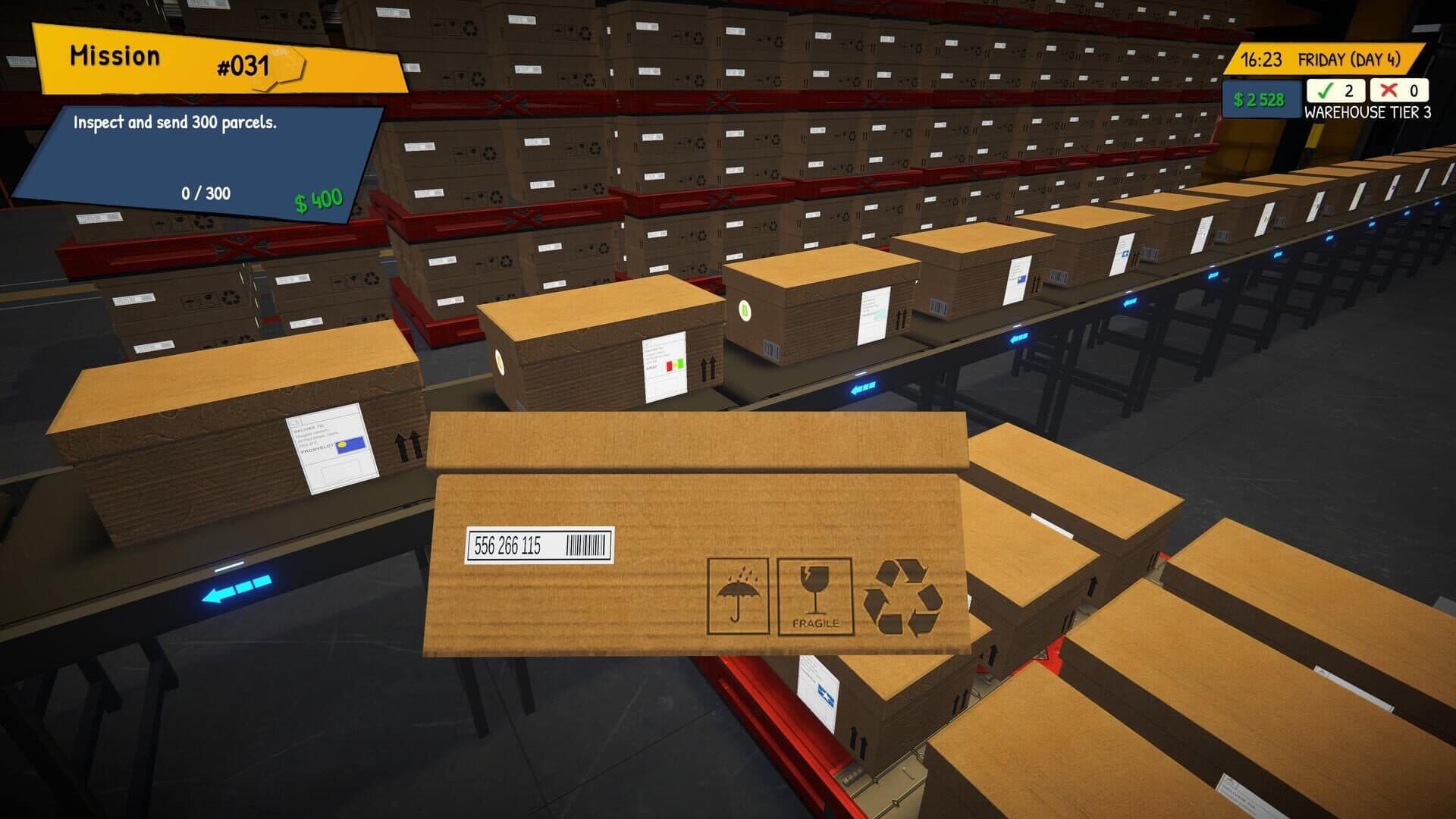 اسکرین‌شات Parcel Inspection Simulator - 1