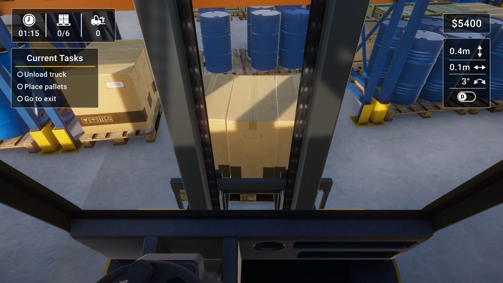 Forklift Simulator 2023 screenshot 1