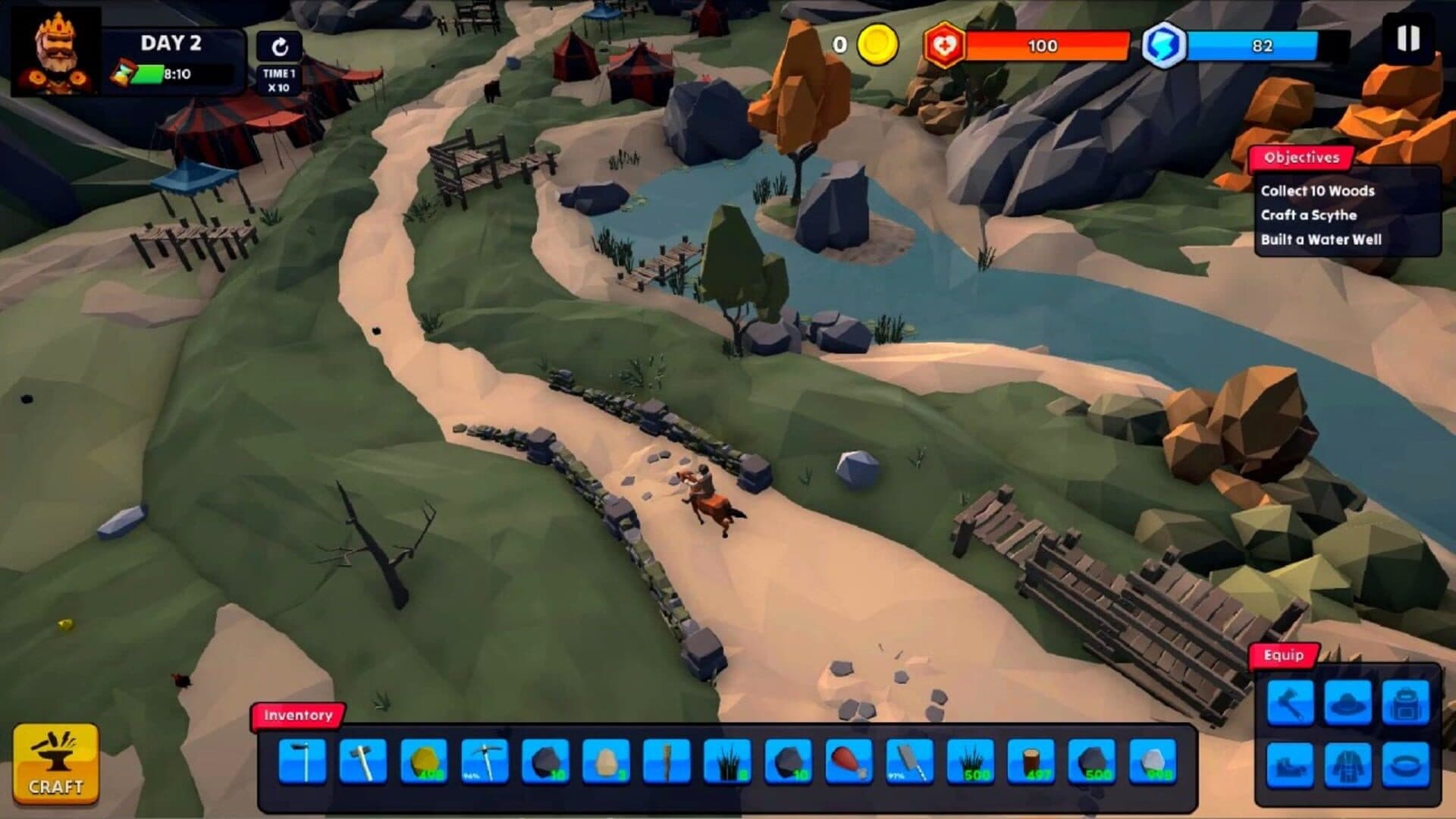 اسکرین‌شات Knight Sim Life - 2