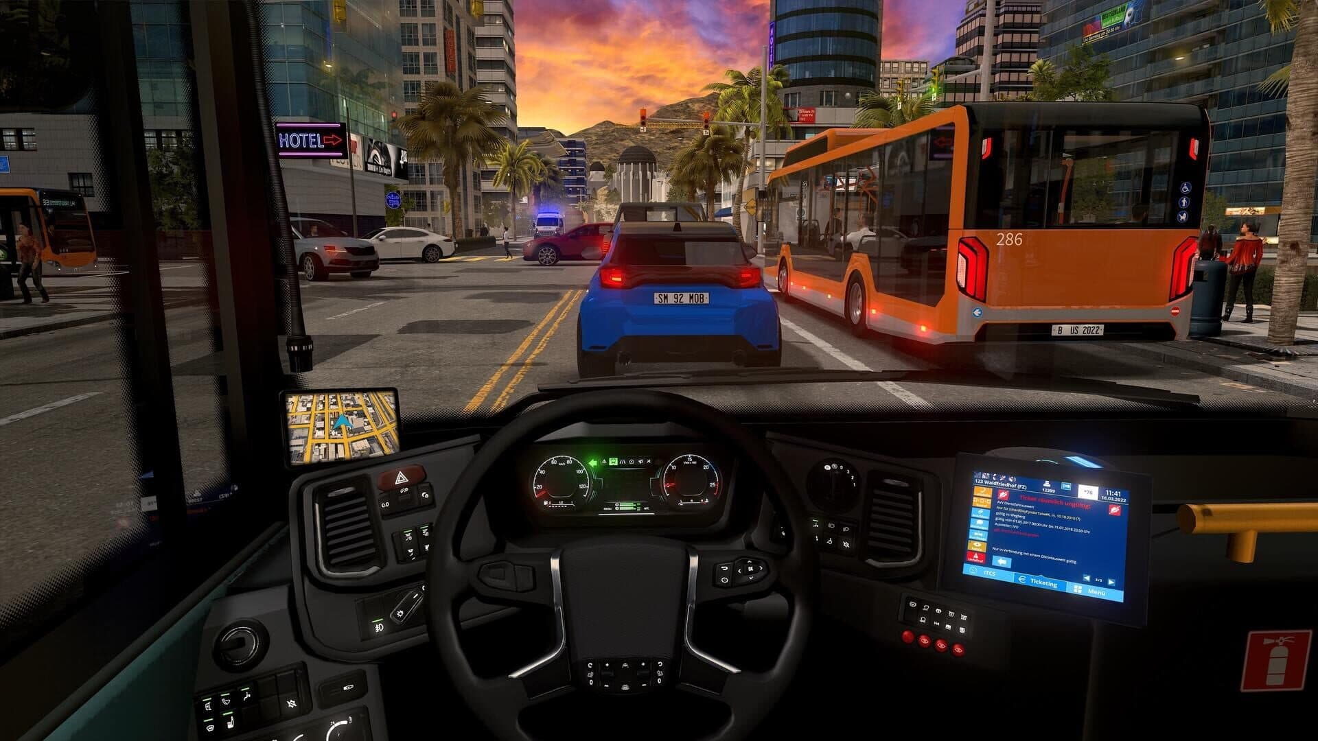 اسکرین‌شات Bus Driving Simulator: EVO - 10