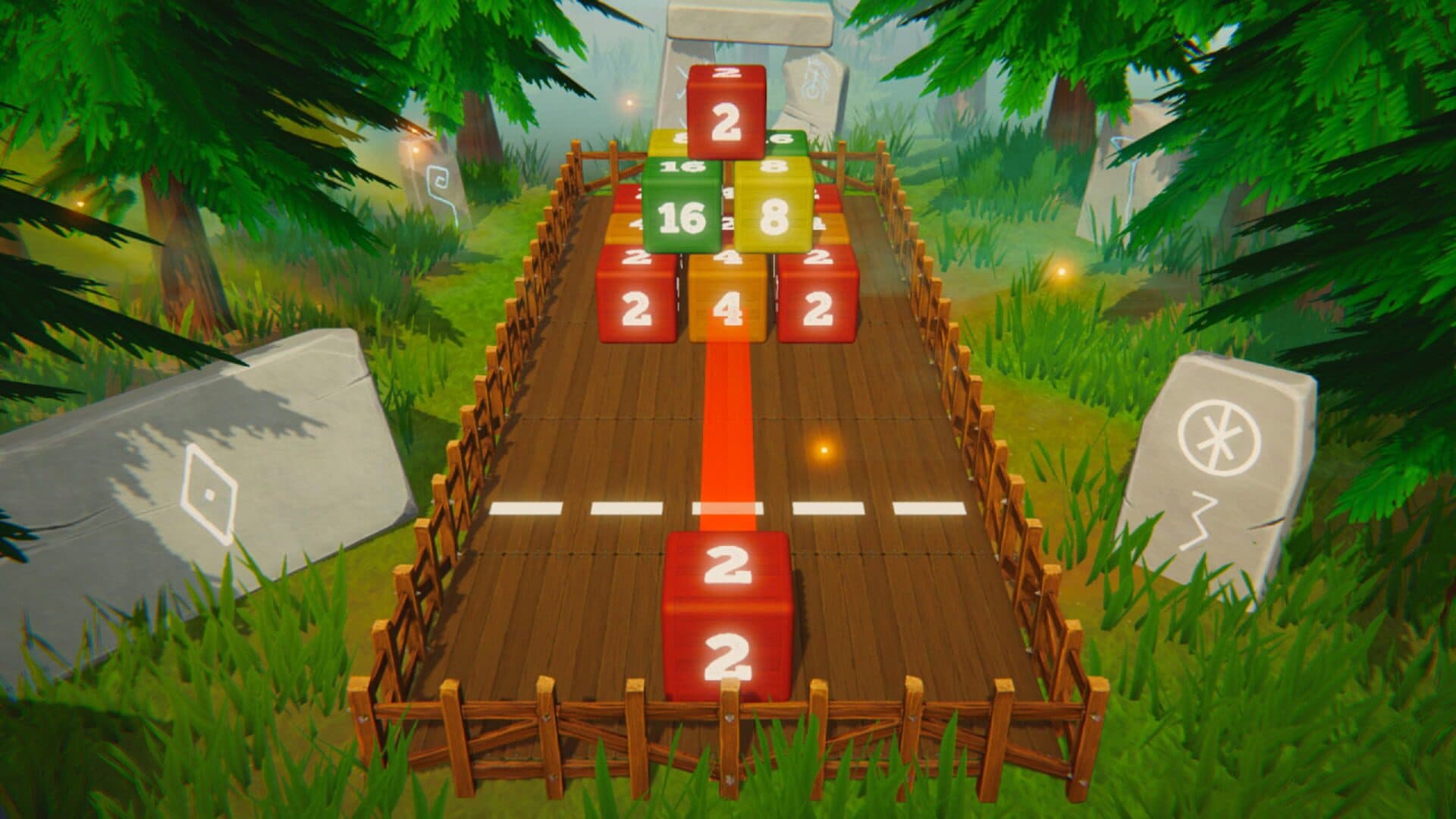 Cube Merge 2048 screenshot 0