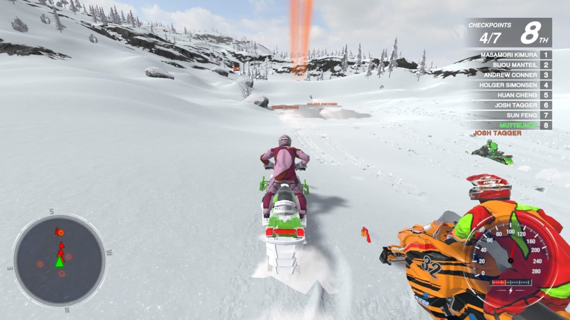 Snow Moto Racing Freedom screenshot 4