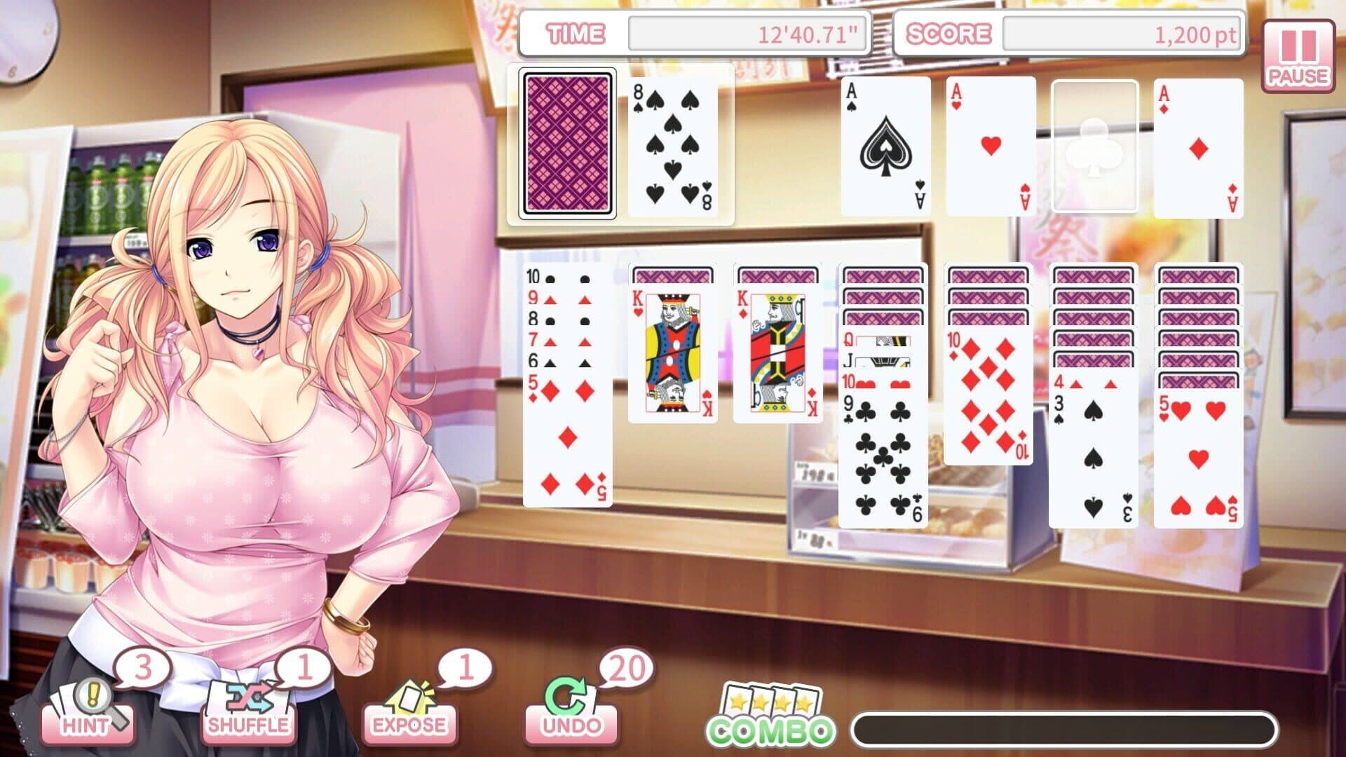 اسکرین‌شات Pretty Girls Klondike Solitaire Plus - 5