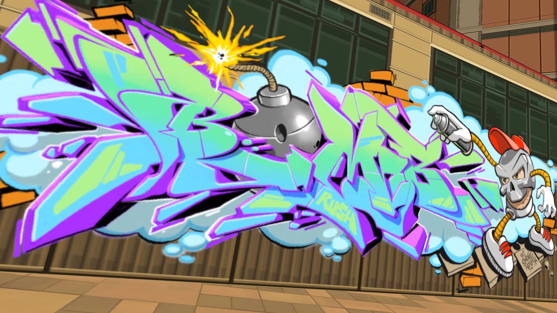 اسکرین‌شات Bomb Rush Cyberfunk - 3