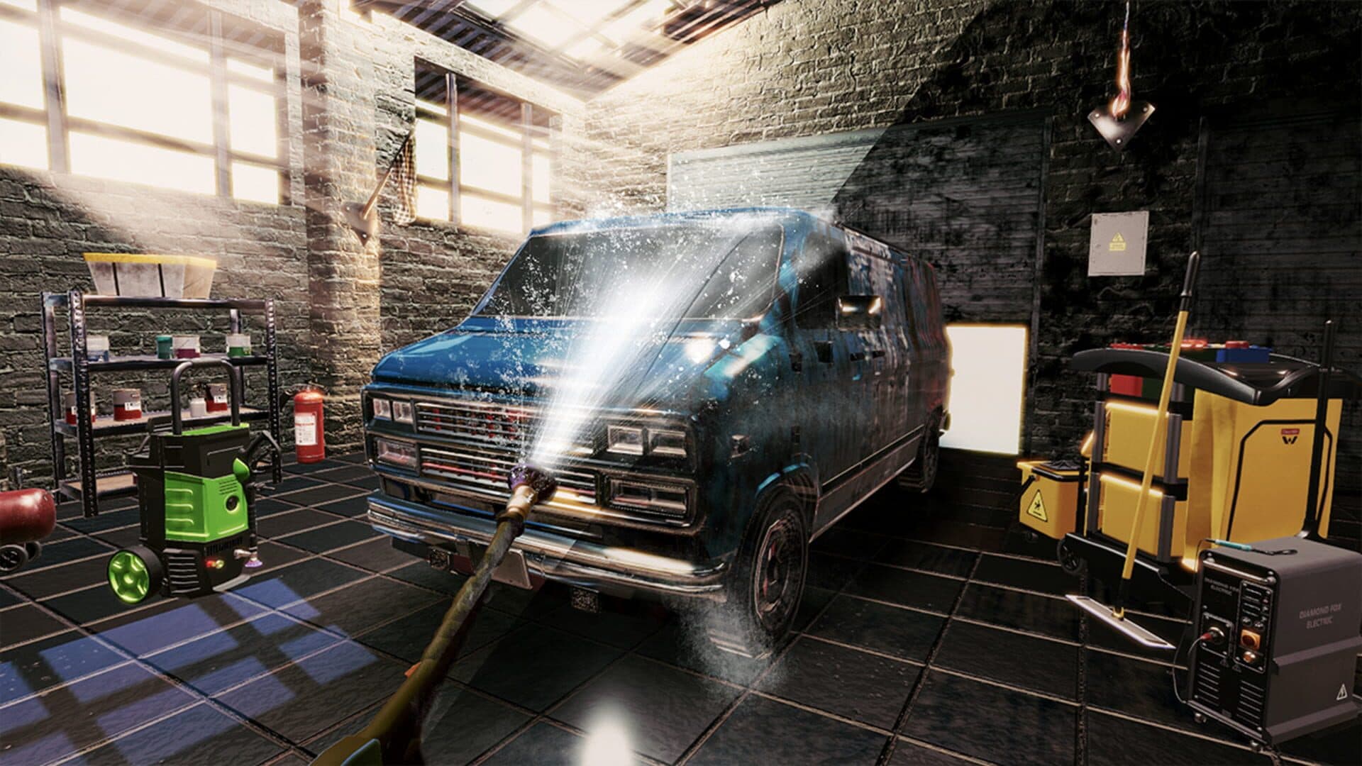 اسکرین‌شات Wash Simulator: Clean Garage, House, Cars Business Tycoons - 5