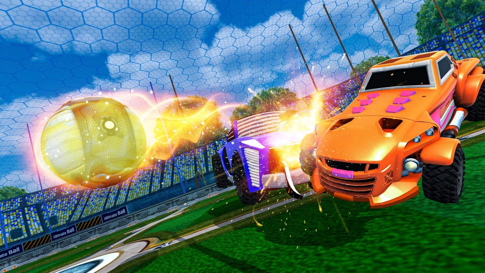 اسکرین‌شات Rocket Car: Ultimate Ball League Machines - 1