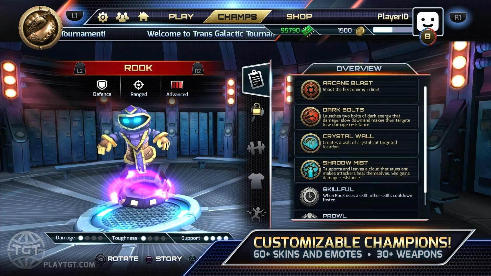 اسکرین‌شات Trans-Galactic Tournament - 4