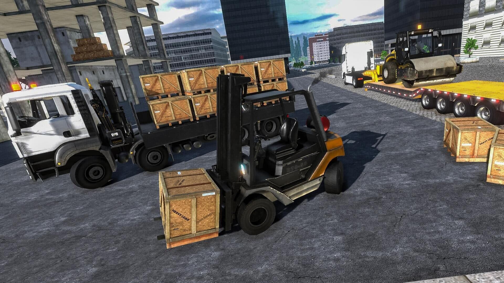 اسکرین‌شات Construction Machine Simulator 2023: Hard Truck Work Job - 4