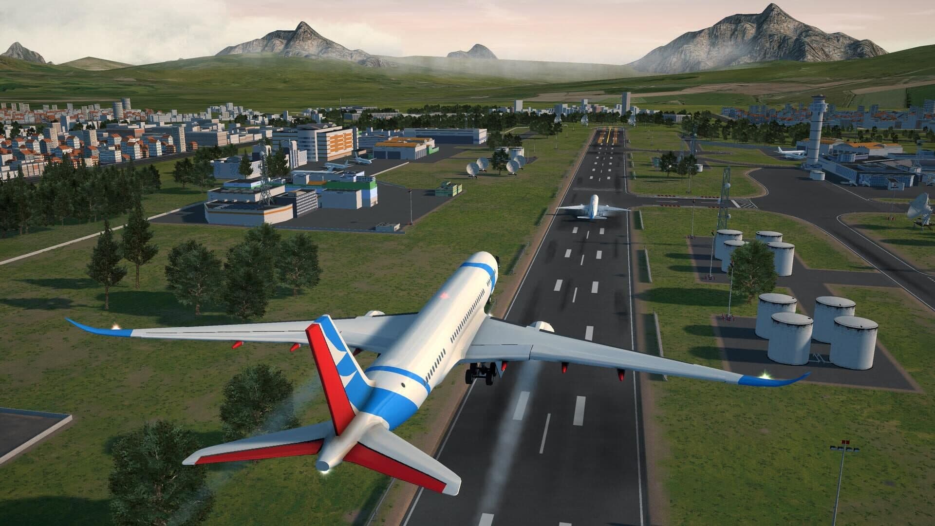 اسکرین‌شات Airplane Flight Simulator: EVO - 5
