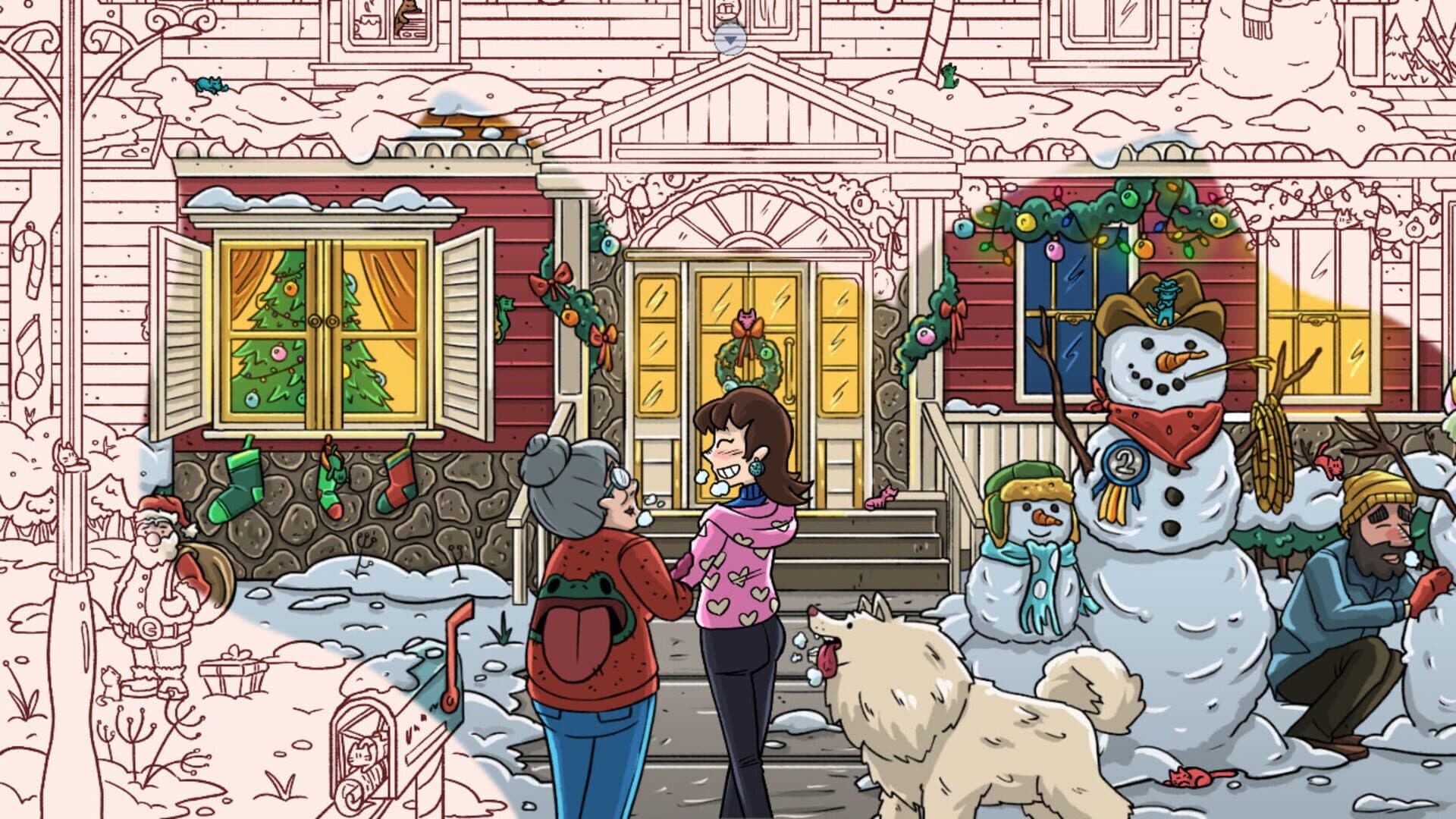 اسکرین‌شات Hidden Cats in Christmas - 2