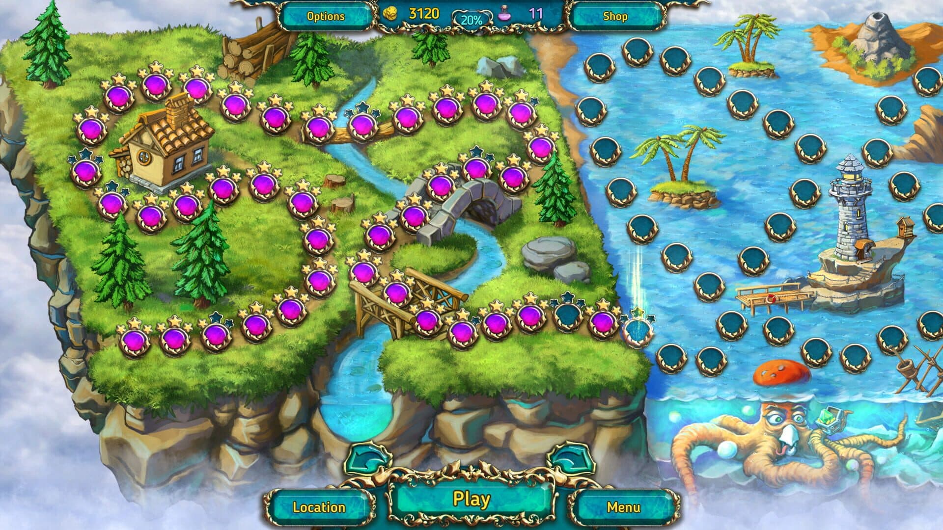اسکرین‌شات Dreamland Solitaire - 1