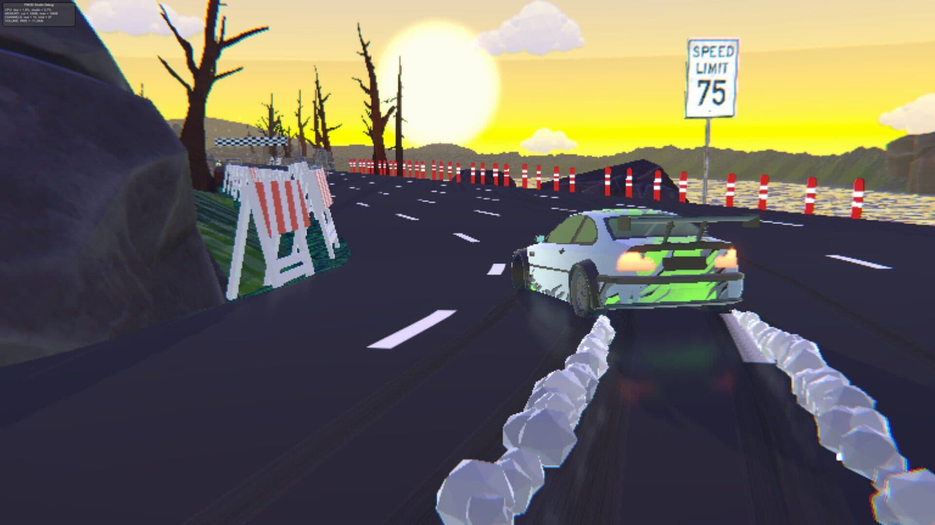 اسکرین‌شات Pixel Retro Drift: Arcade Car Racing - 3