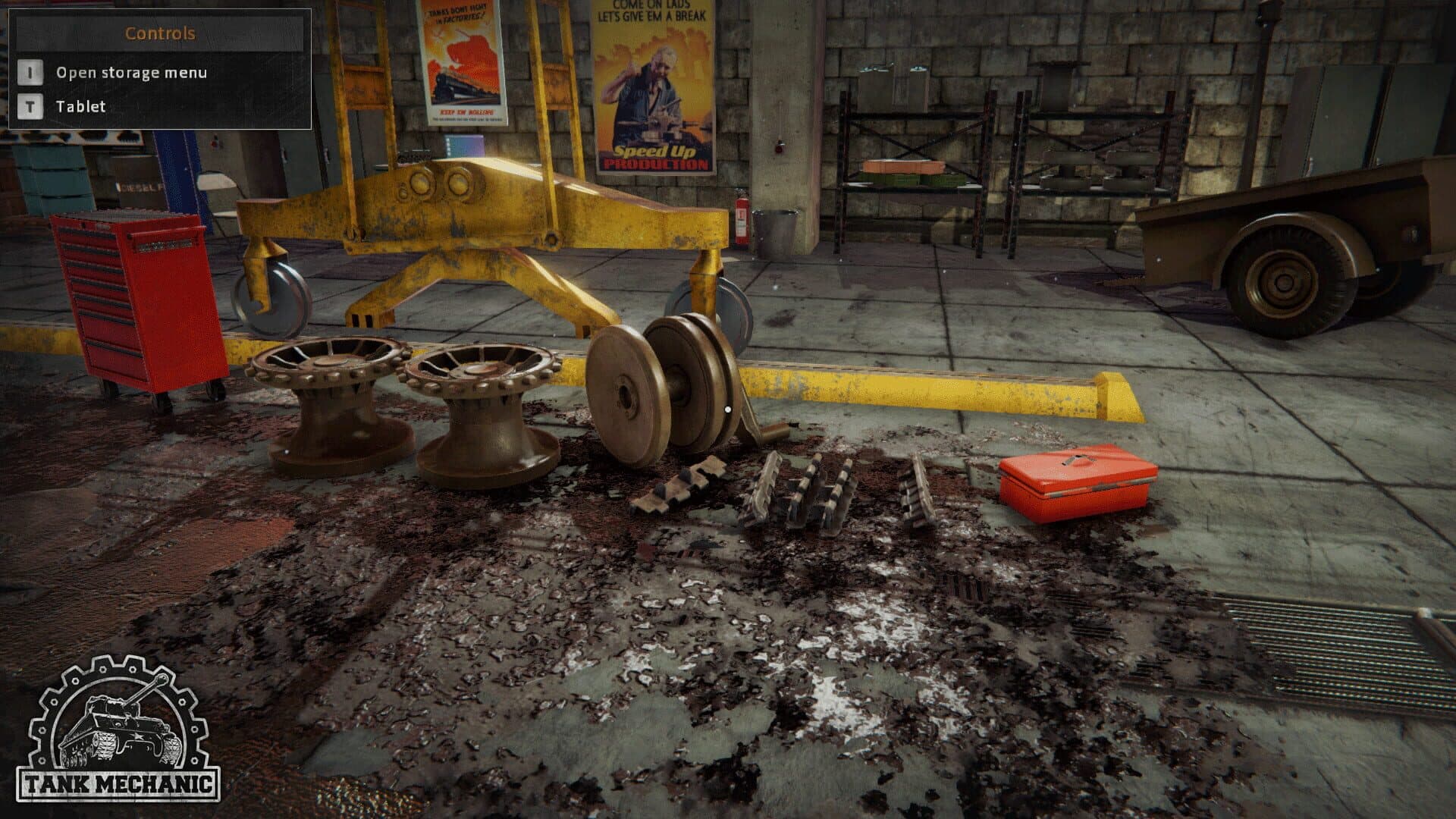 Tank Mechanic Simulator screenshot 2