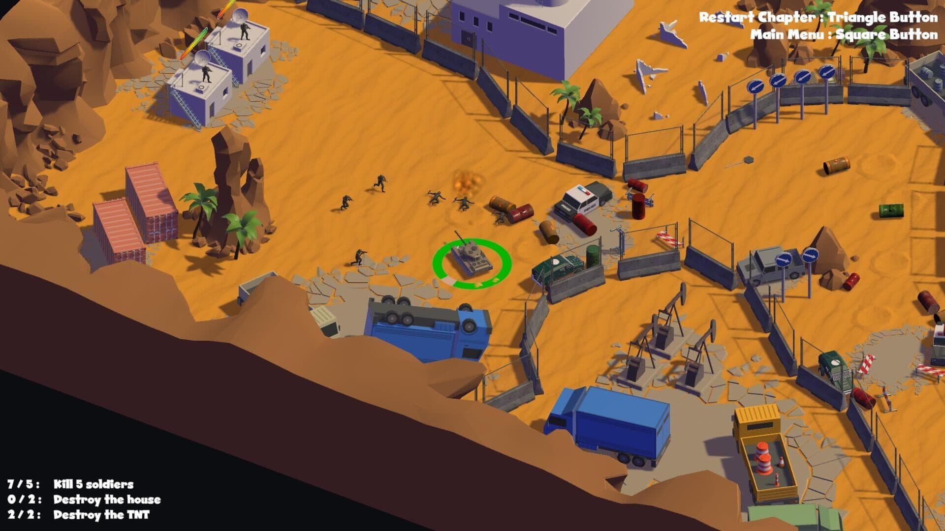 اسکرین‌شات Desert Tank Chaos - 3