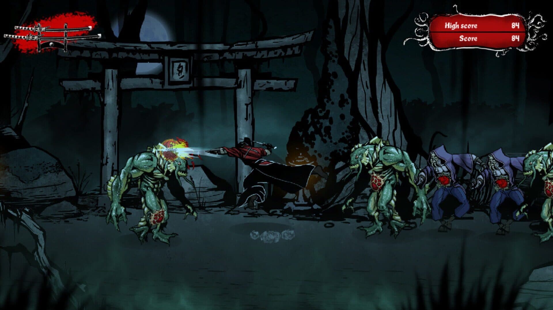 Musashi vs. Cthulhu screenshot 2