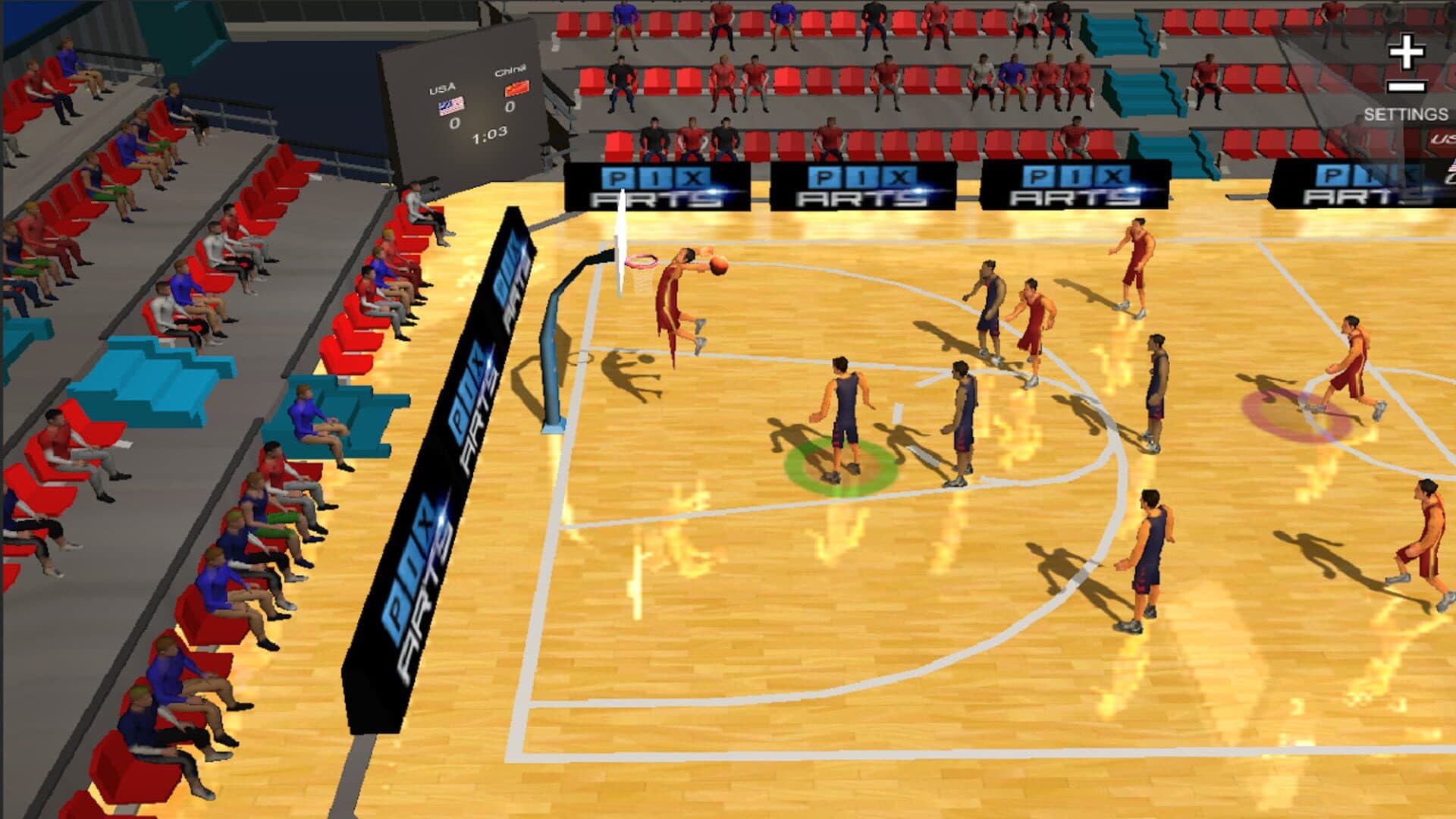 اسکرین‌شات International Basketball - 3
