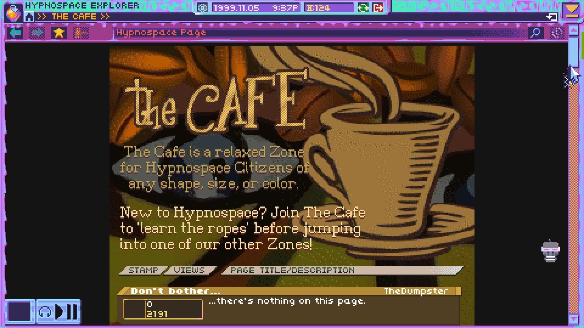 Hypnospace Outlaw screenshot 0