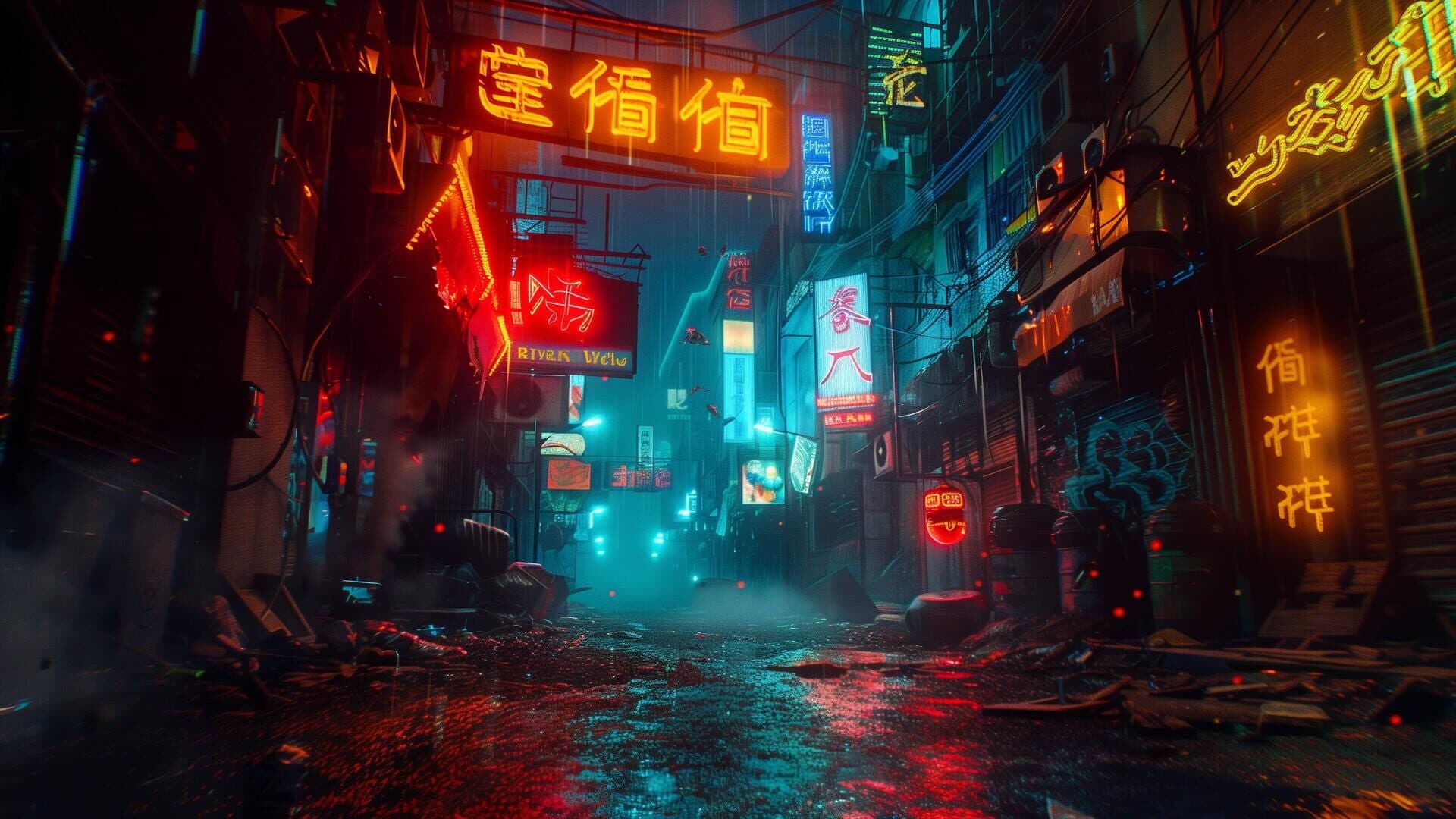 اسکرین‌شات Cyberpunk Samurai - 1