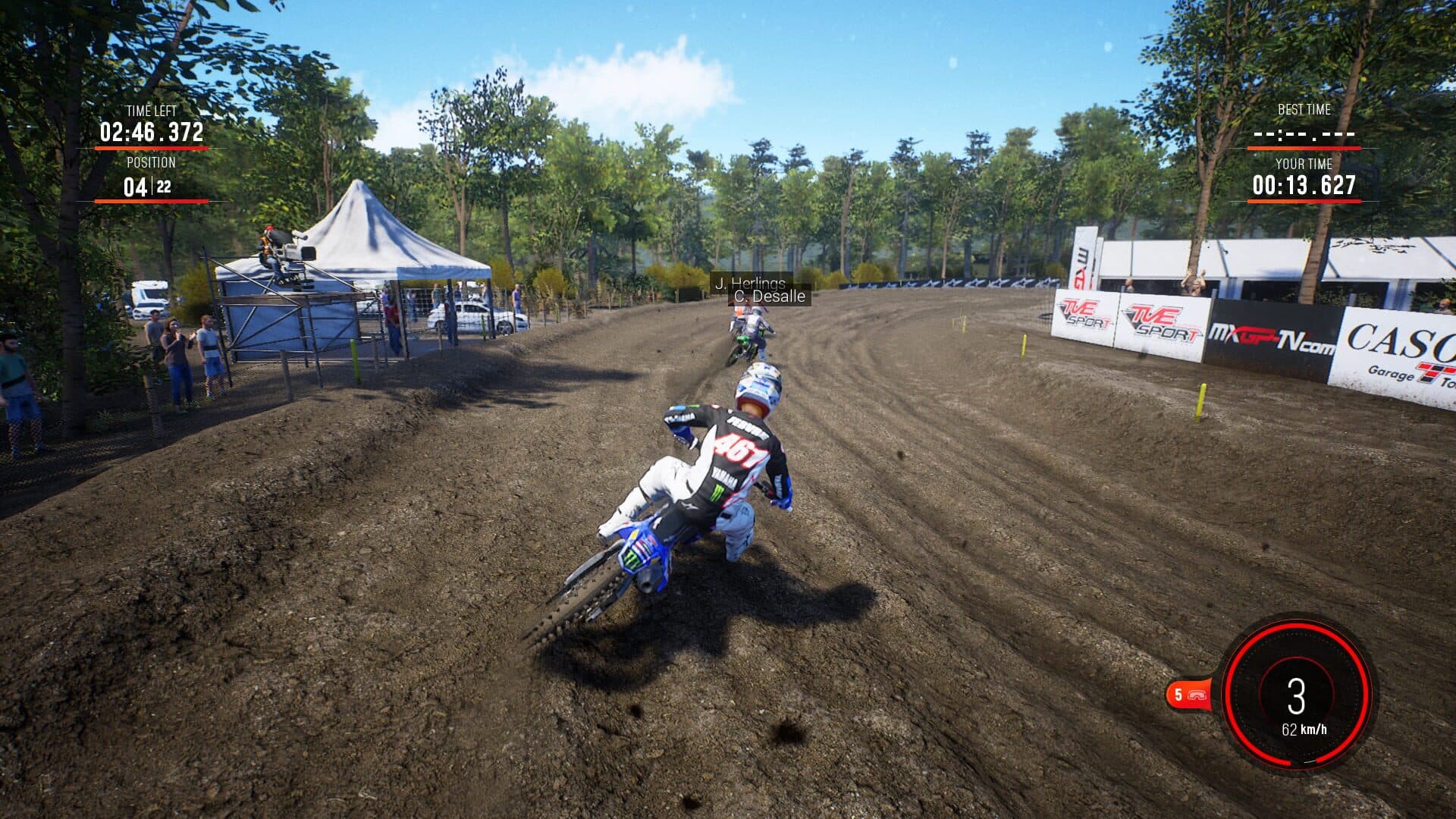 اسکرین‌شات MXGP 2019: The Official Motocross Videogame - 1