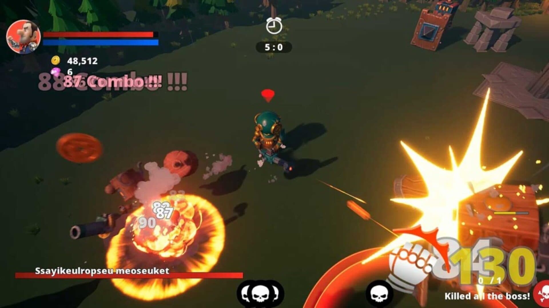Machi Knights: Blood Bagos screenshot 0