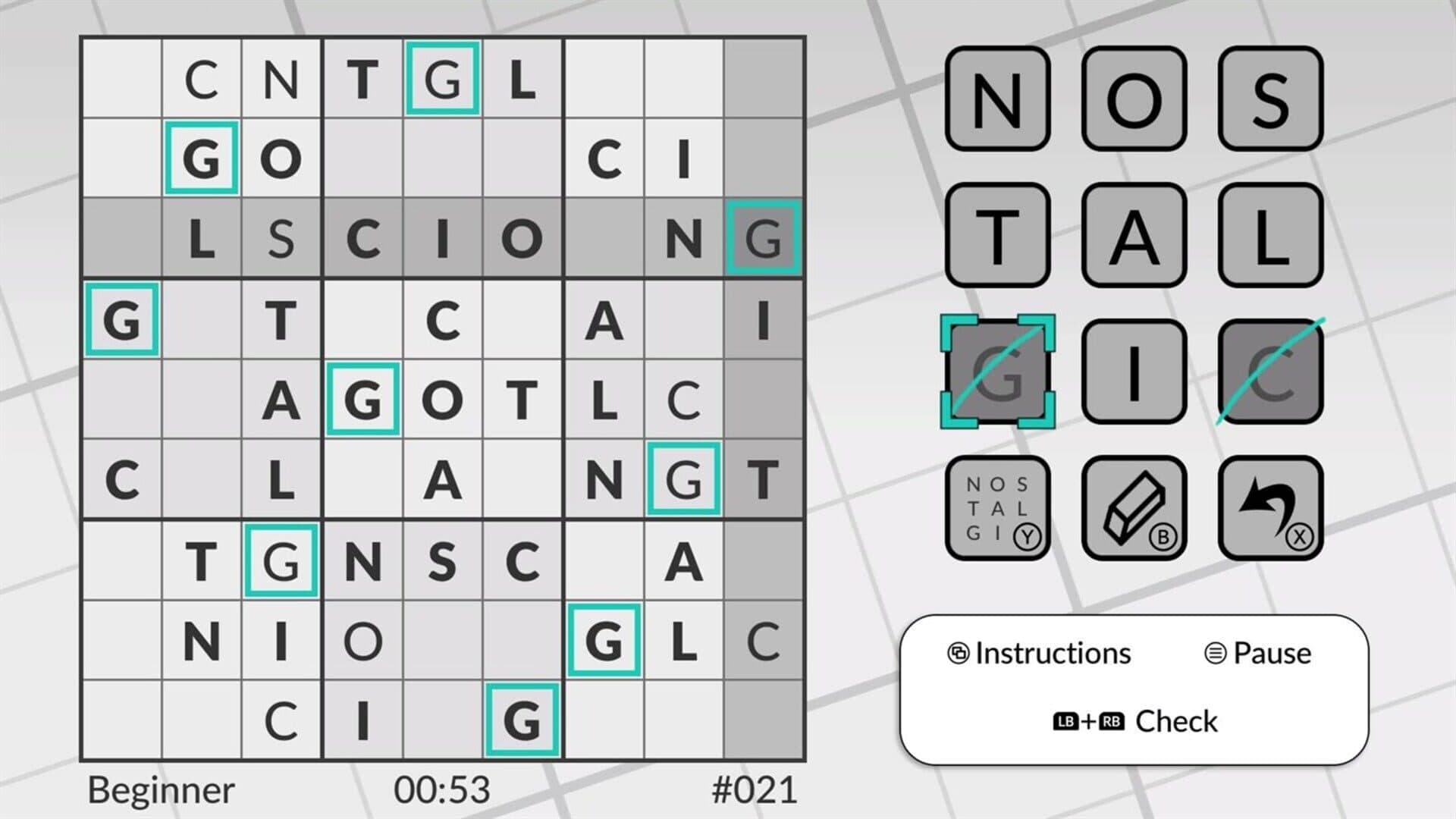 Word Sudoku by Powgi screenshot 1