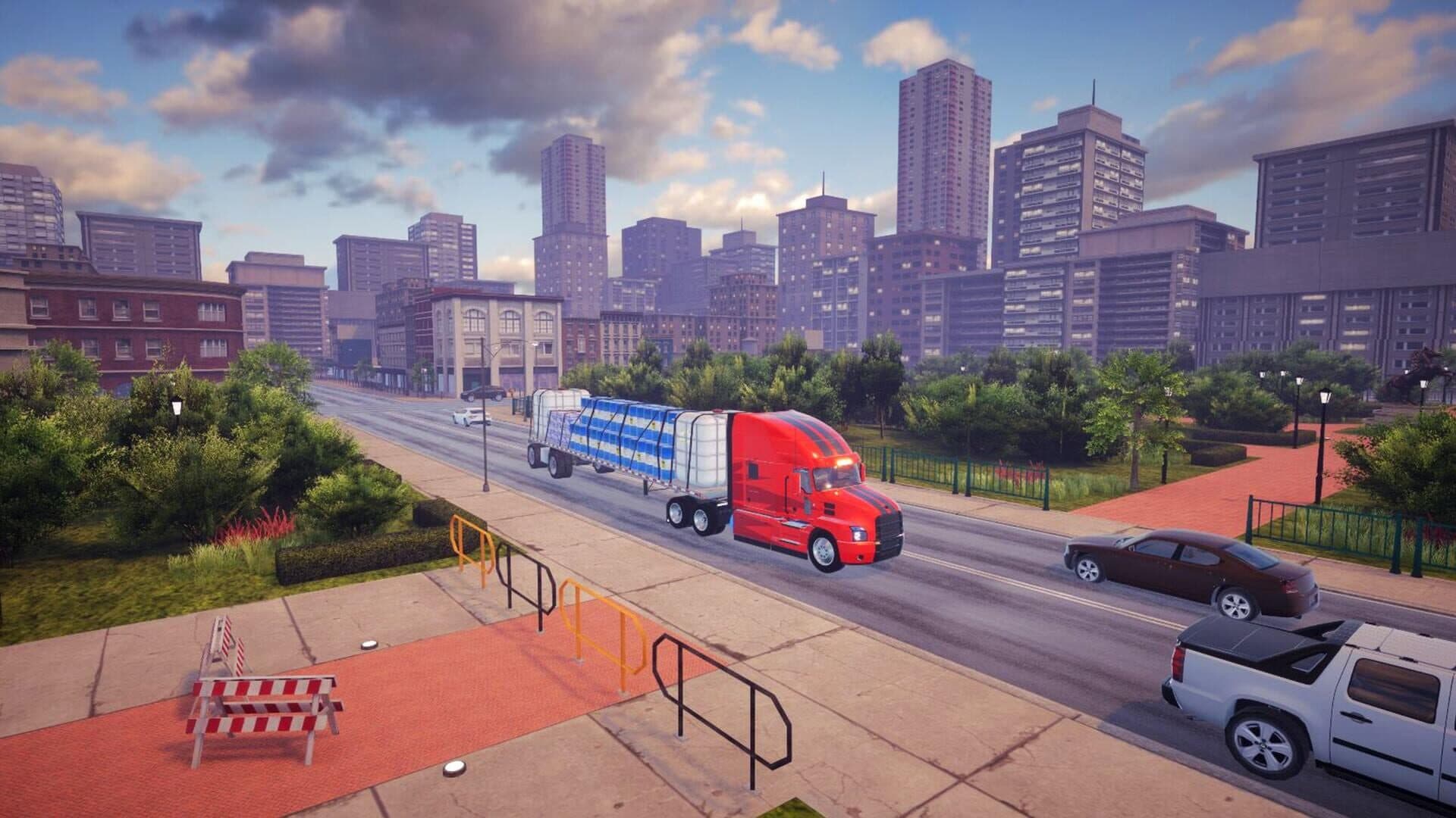 اسکرین‌شات Truck Simulator Cargo Driver 2024: USA - 7