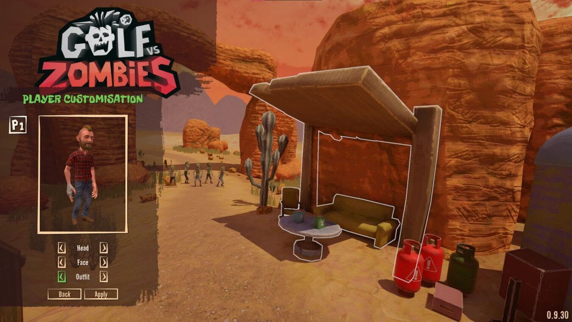 Golf vs. Zombies screenshot 2