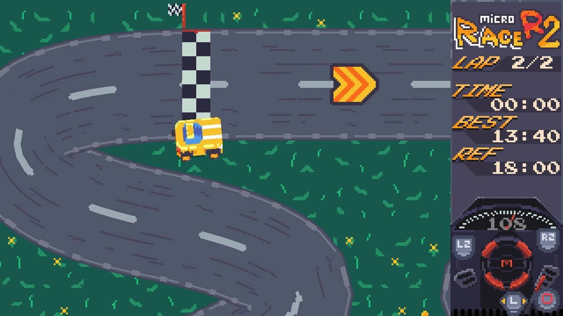 اسکرین‌شات Micro Race R2 - 3