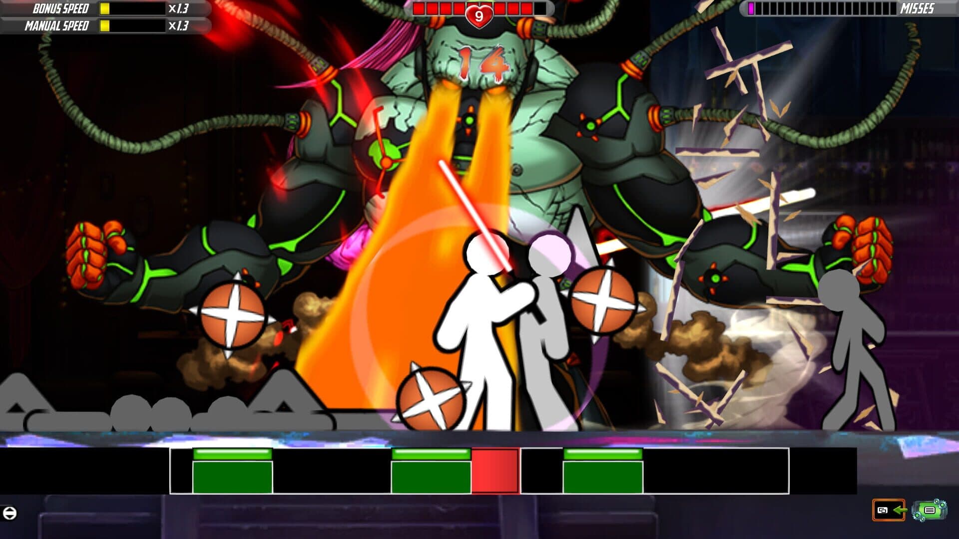 اسکرین‌شات One Finger Death Punch 2 - 3