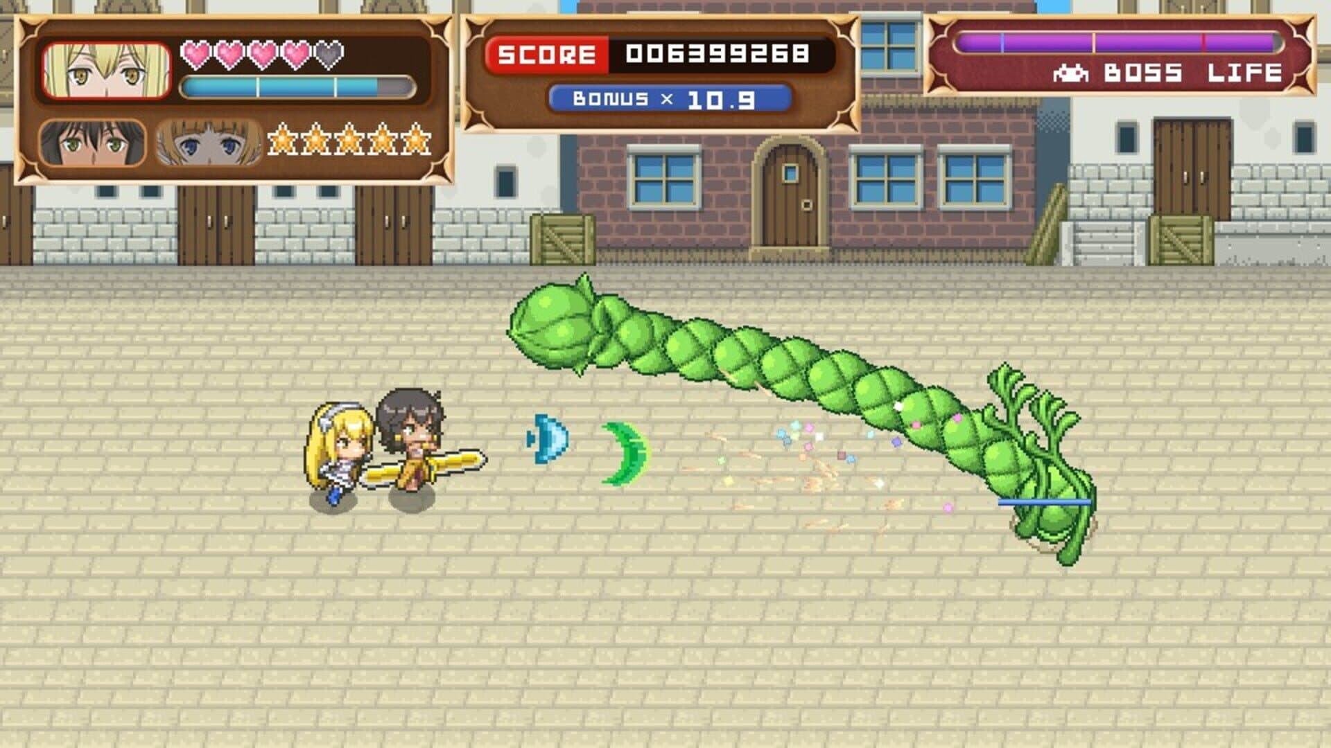 اسکرین‌شات Is It Wrong to Try to Shoot 'em Up Girls in a Dungeon? - 3