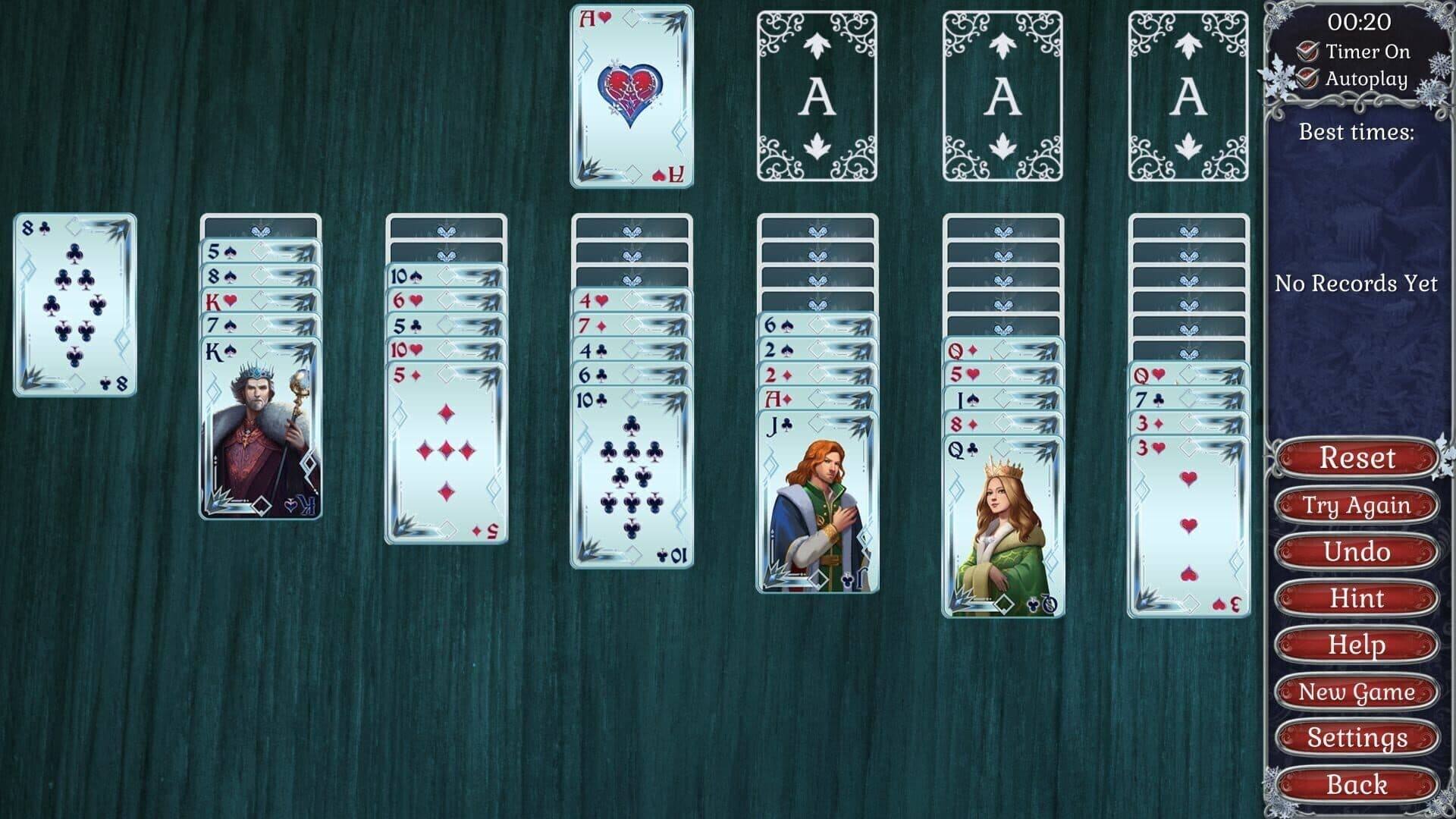 Jewel Match Solitaire Winterscapes 2: Collector's Edition screenshot 8
